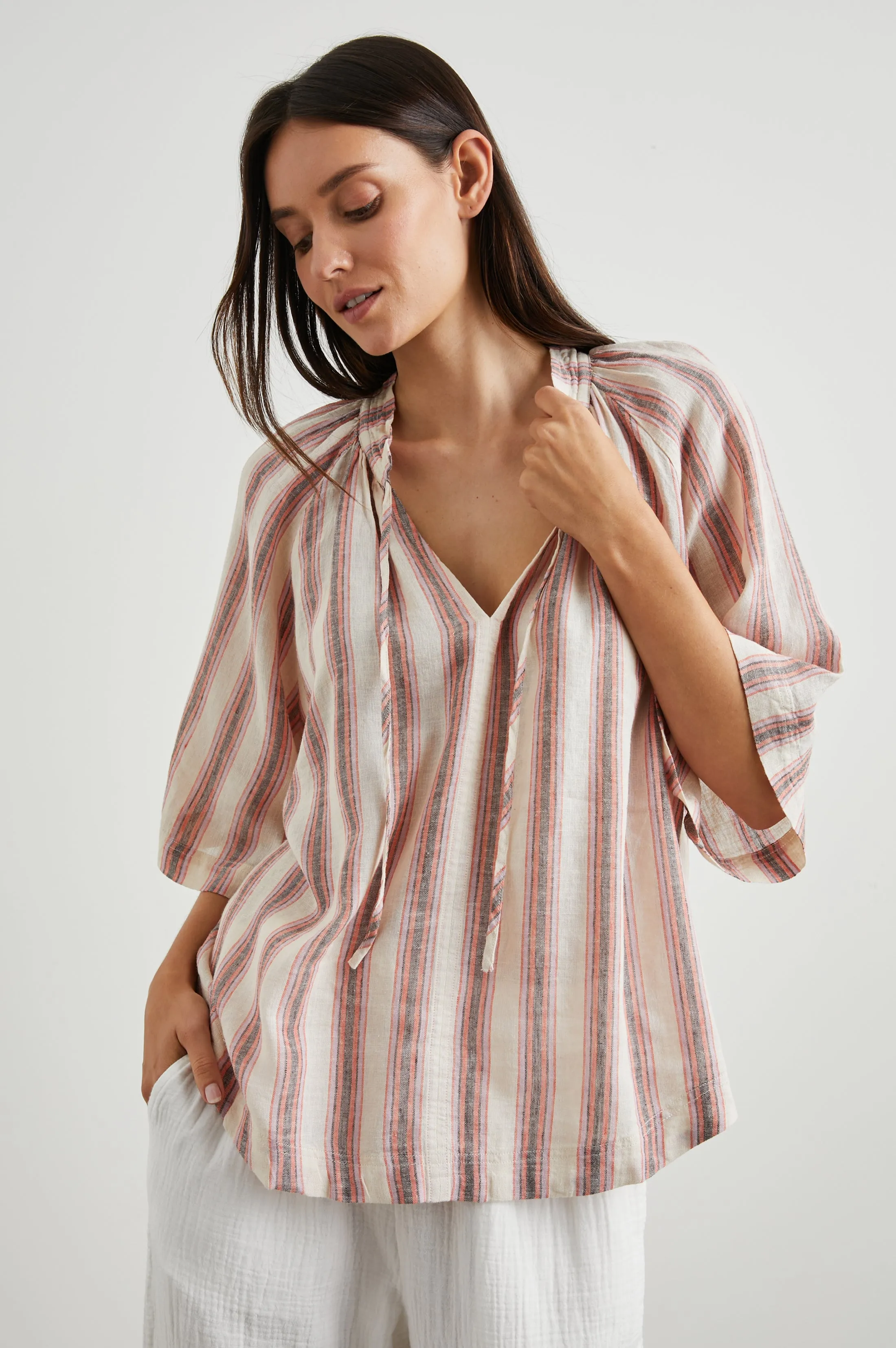 EVELINE TOP - CAMINO STRIPE sold by Rails product image thumbnail 4