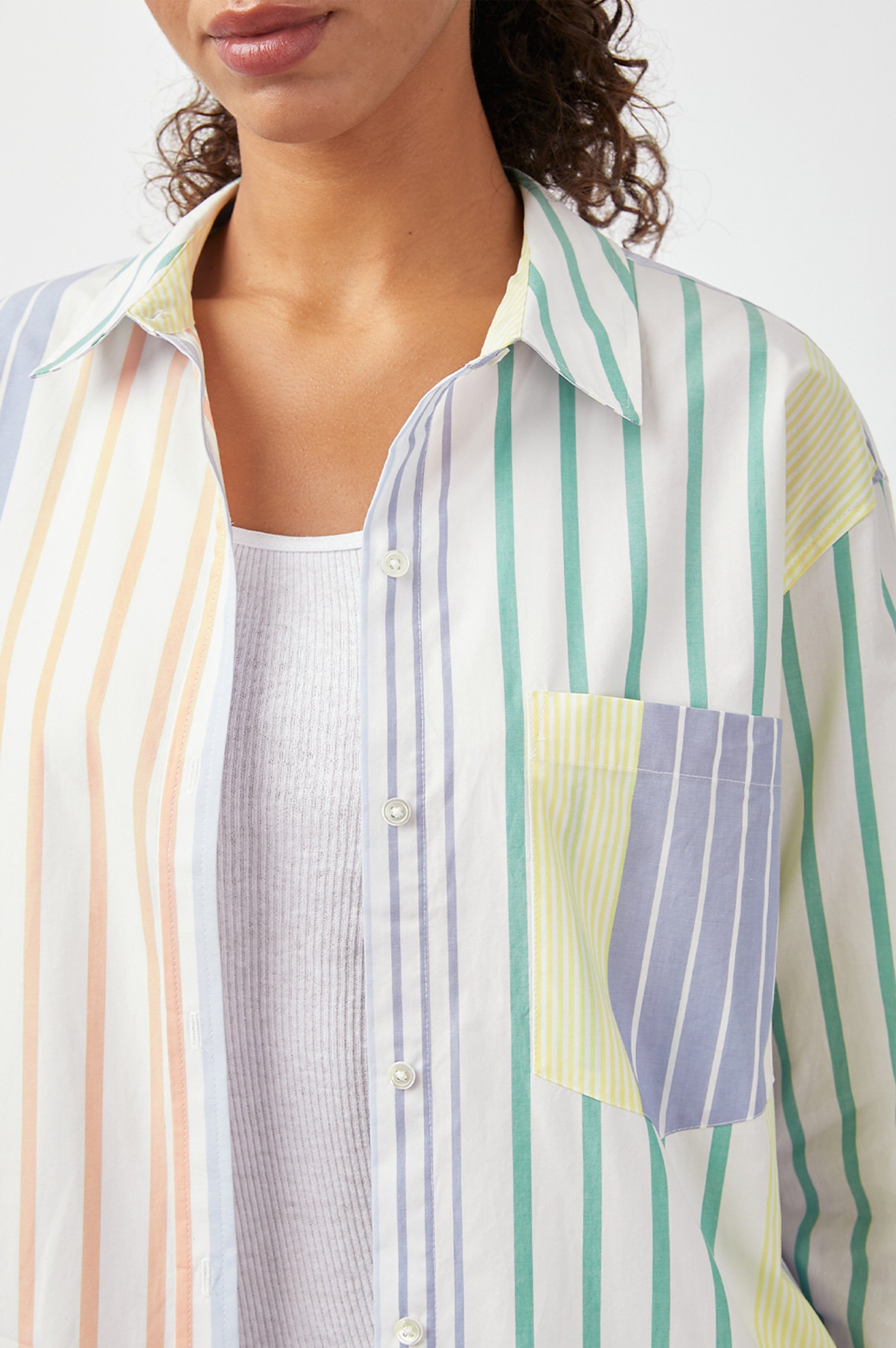 ARLO SHIRT - PORTOFINO STRIPE sold by Rails product image thumbnail 2