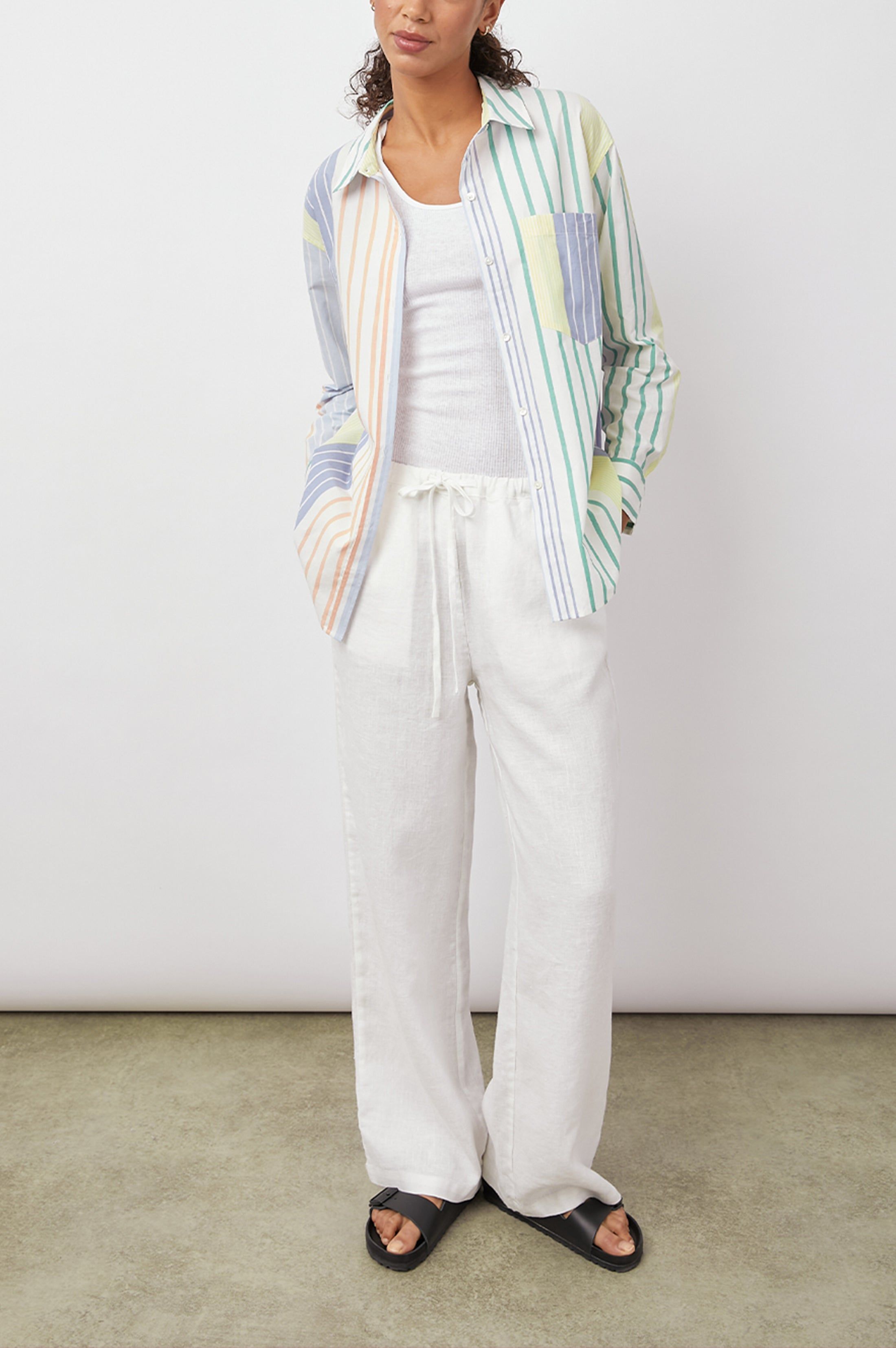 ARLO SHIRT - PORTOFINO STRIPE sold by Rails product image thumbnail 3