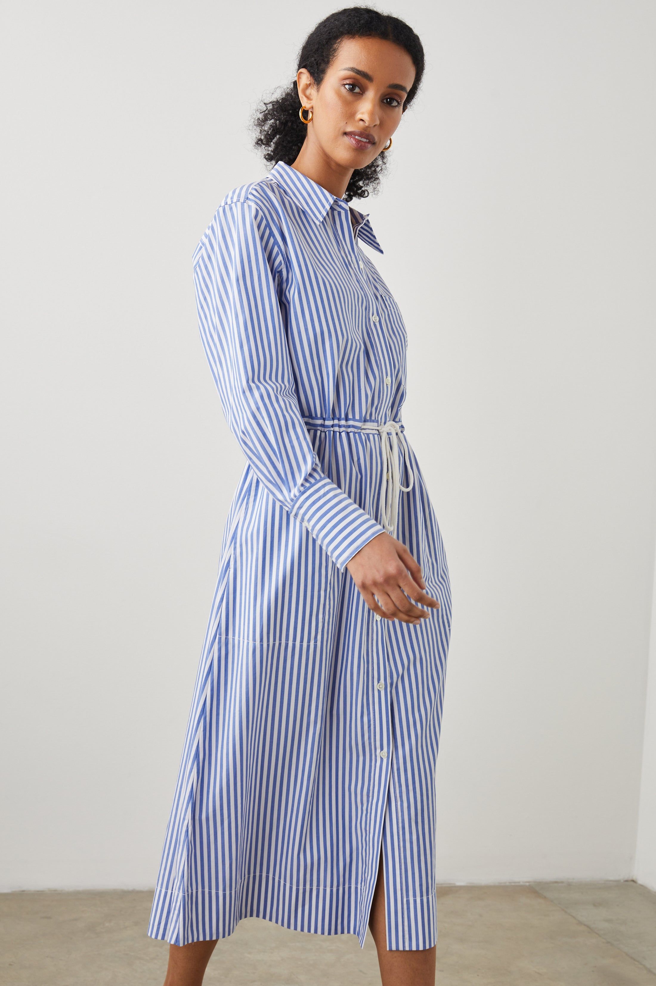 SHIVONNE DRESS - RIVERA STRIPE sold by Rails product image thumbnail 6