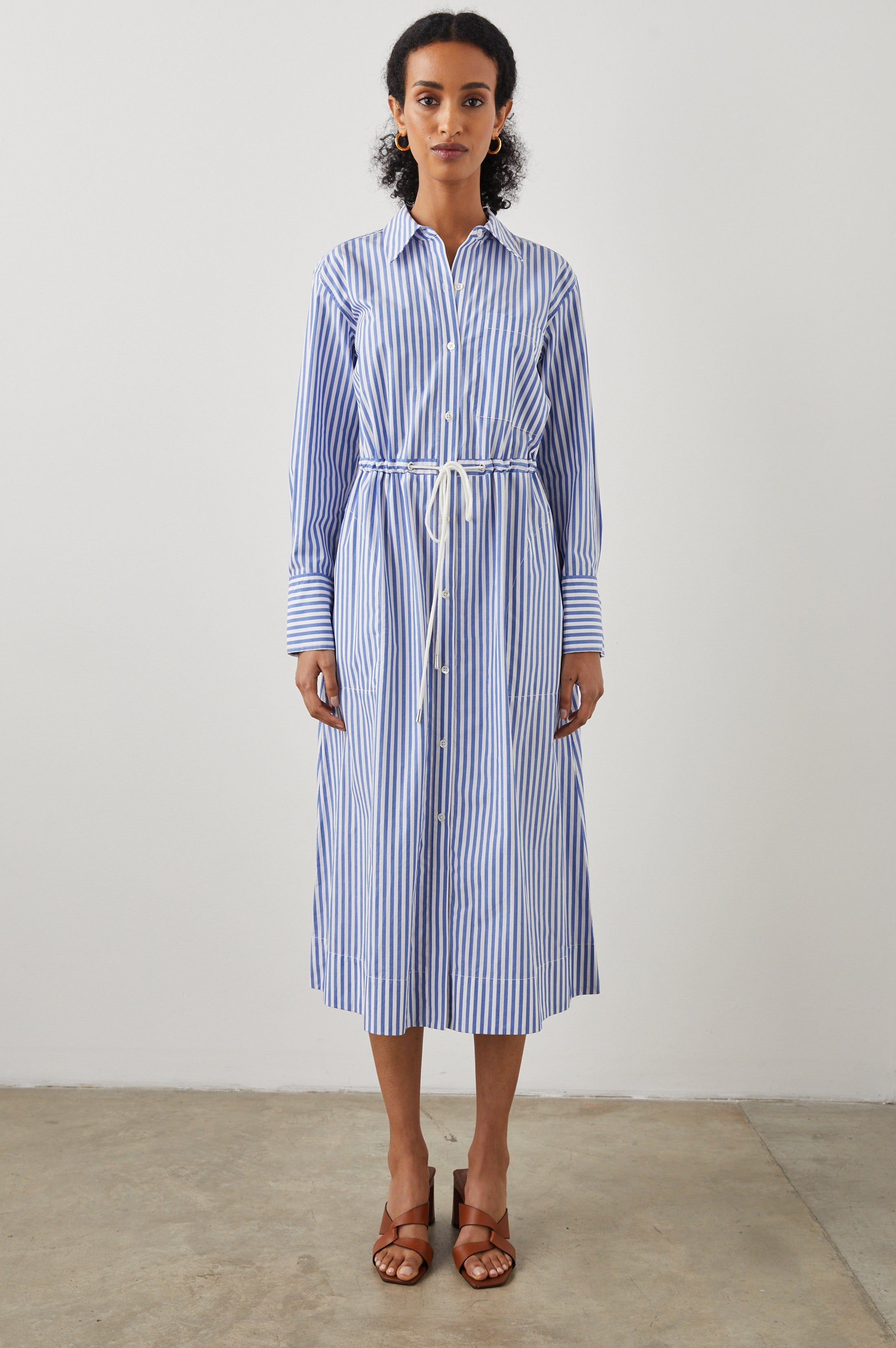 SHIVONNE DRESS - RIVERA STRIPE sold by Rails product image thumbnail 5