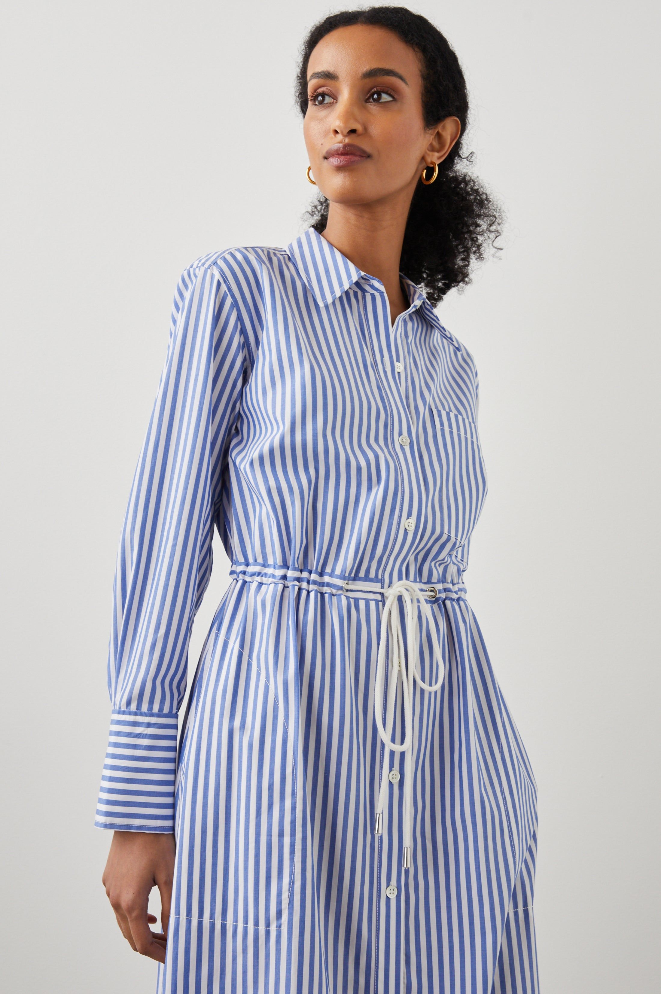 SHIVONNE DRESS - RIVERA STRIPE sold by Rails product image thumbnail 2