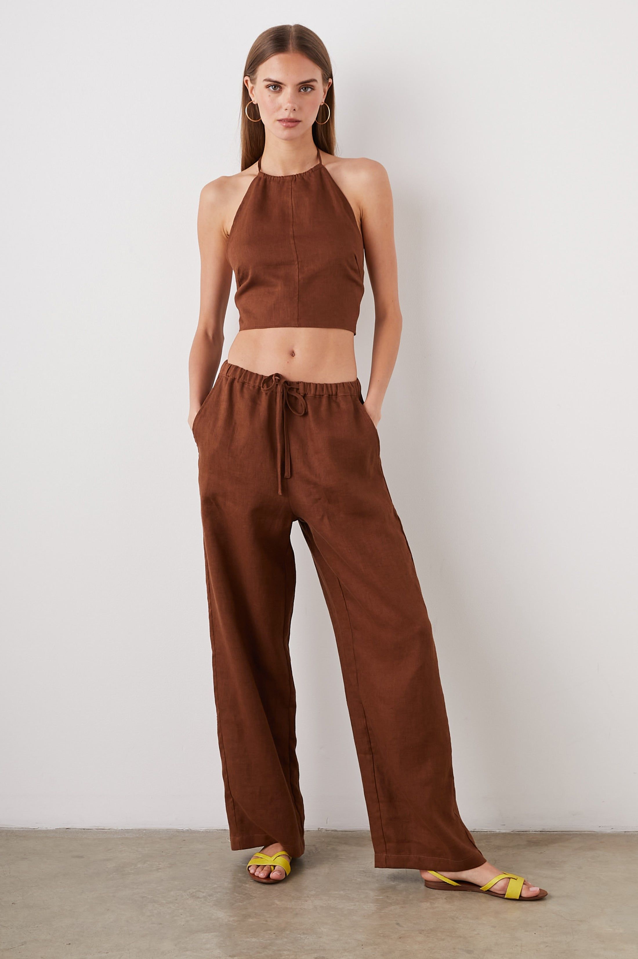 EMMIE PANT - CACAO sold by Rails product image thumbnail 4