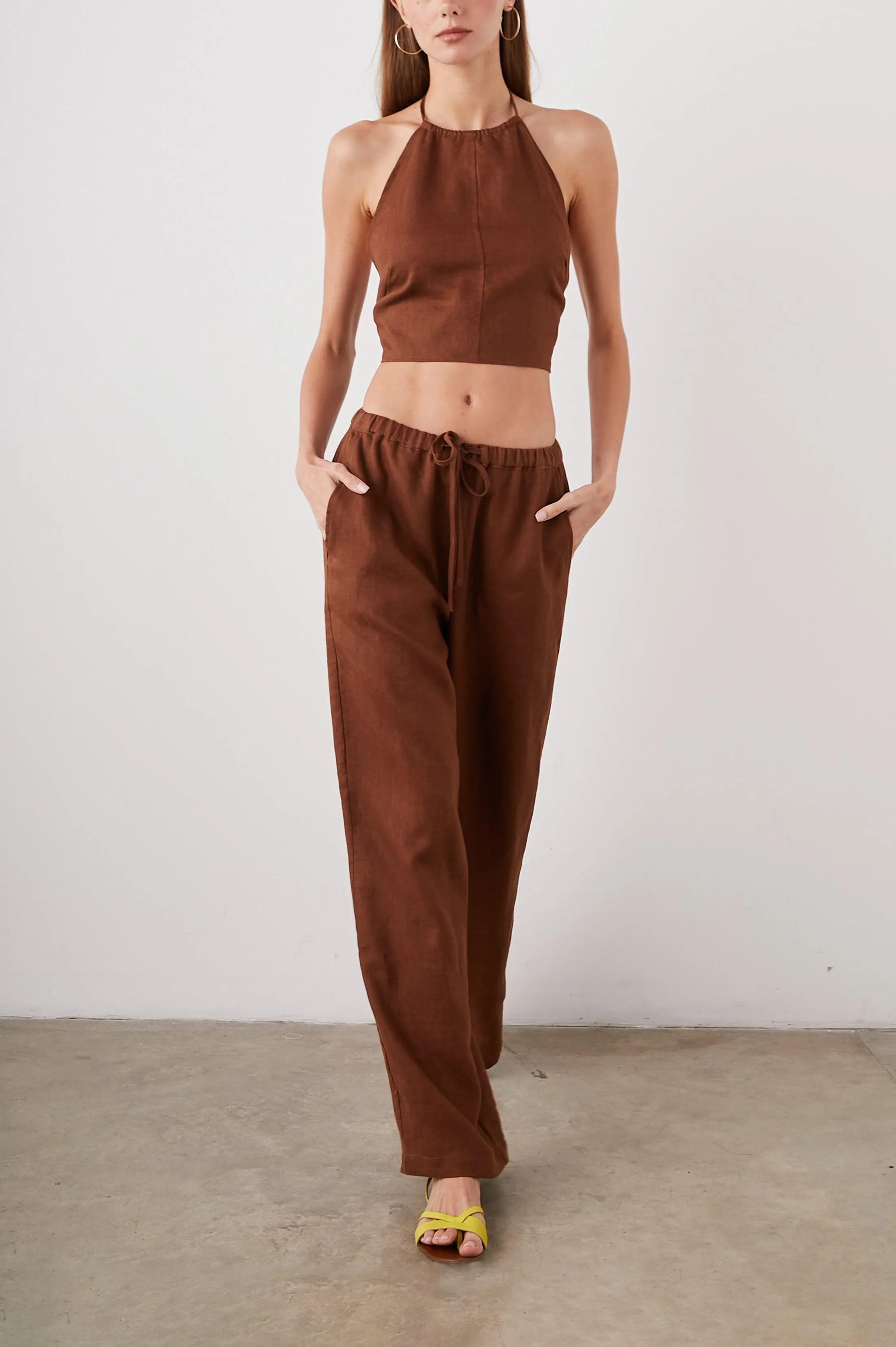 EMMIE PANT - CACAO sold by Rails product image thumbnail 4