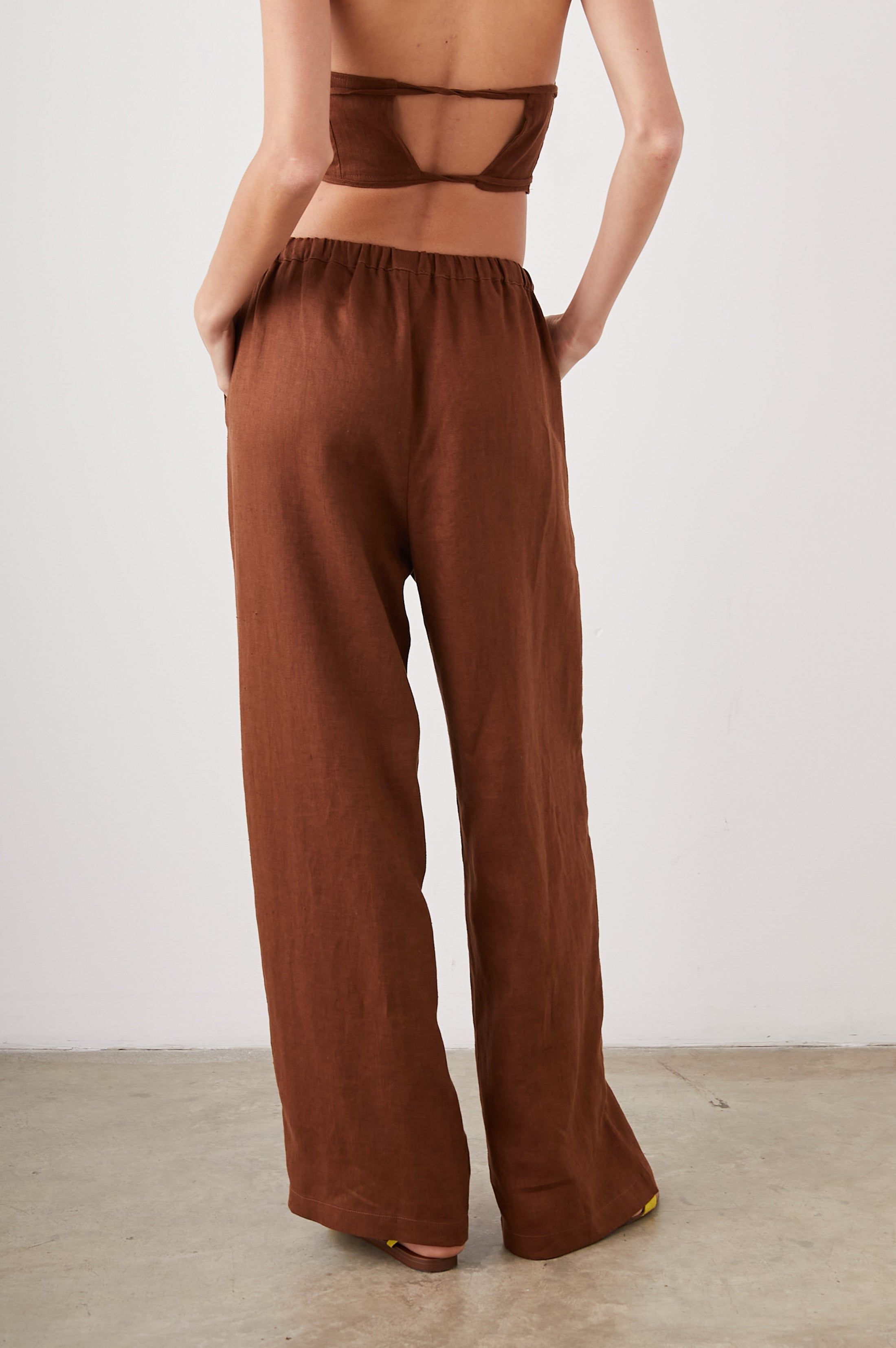 EMMIE PANT - CACAO sold by Rails product image thumbnail 6
