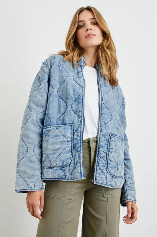 DENVER JACKET - MED VINTAGE 
CLOUD WASH sold by Rails