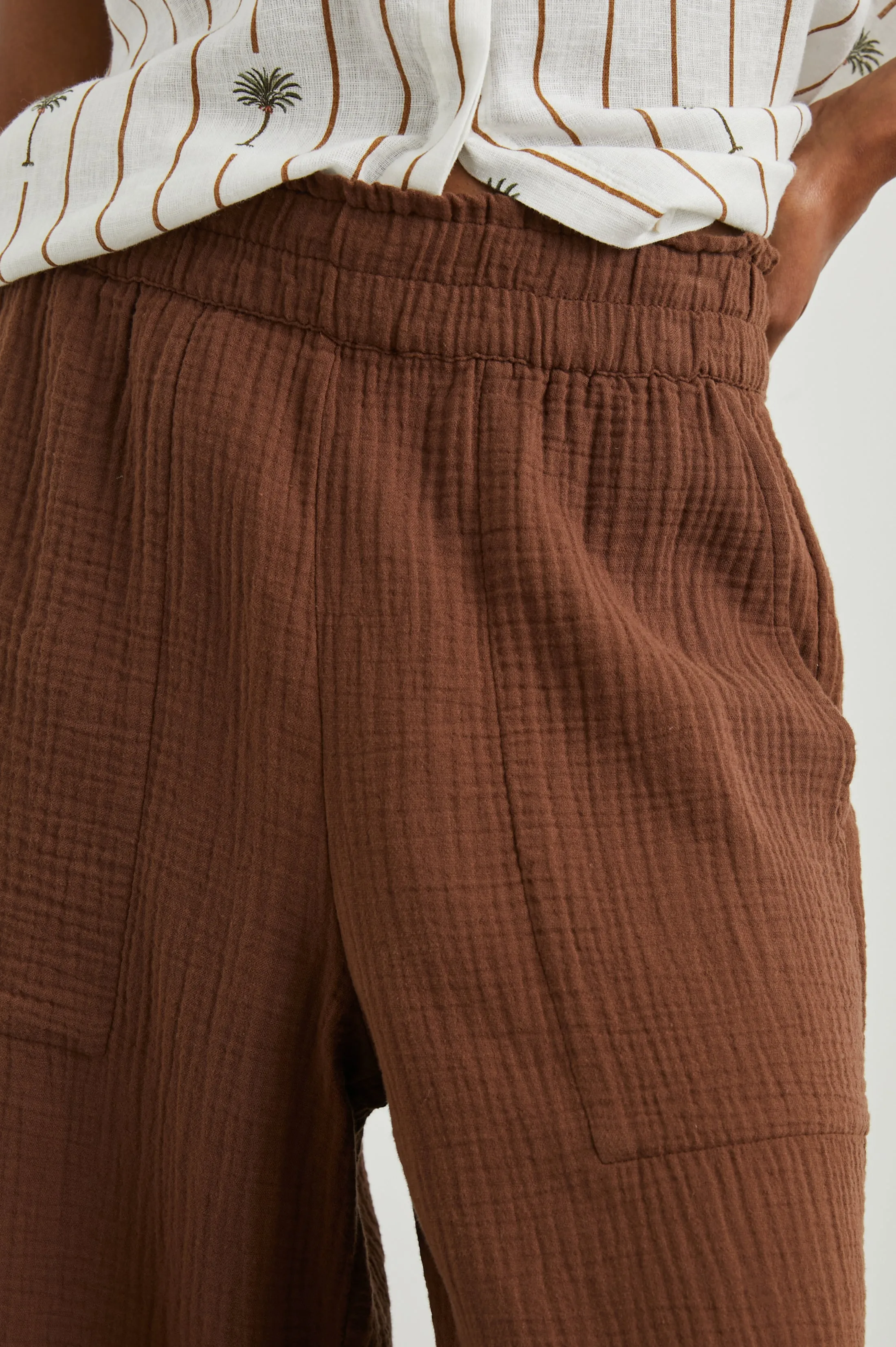 LEON PANT - CACAO sold by Rails product image thumbnail 4