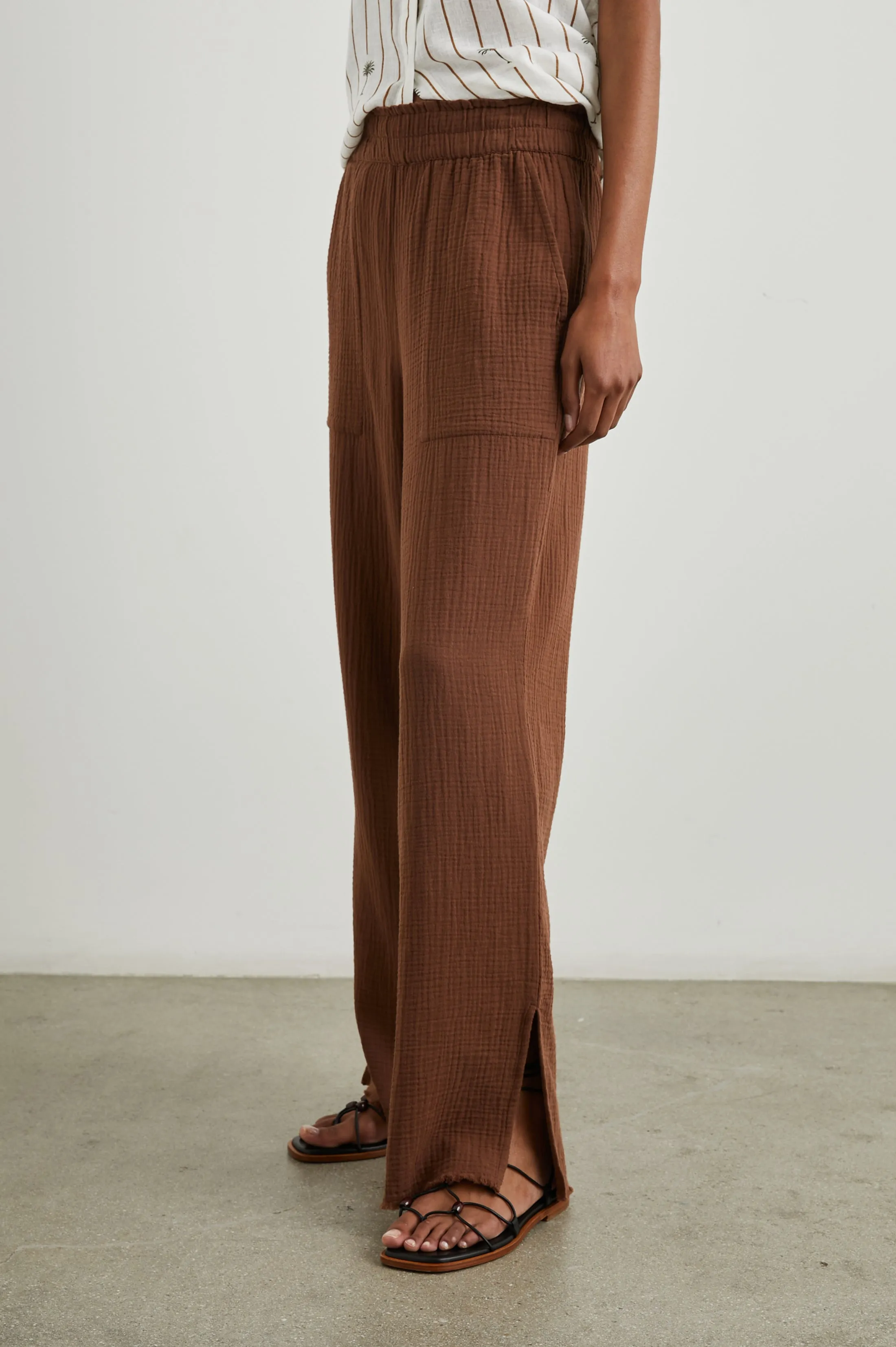 LEON PANT - CACAO sold by Rails product image thumbnail 5