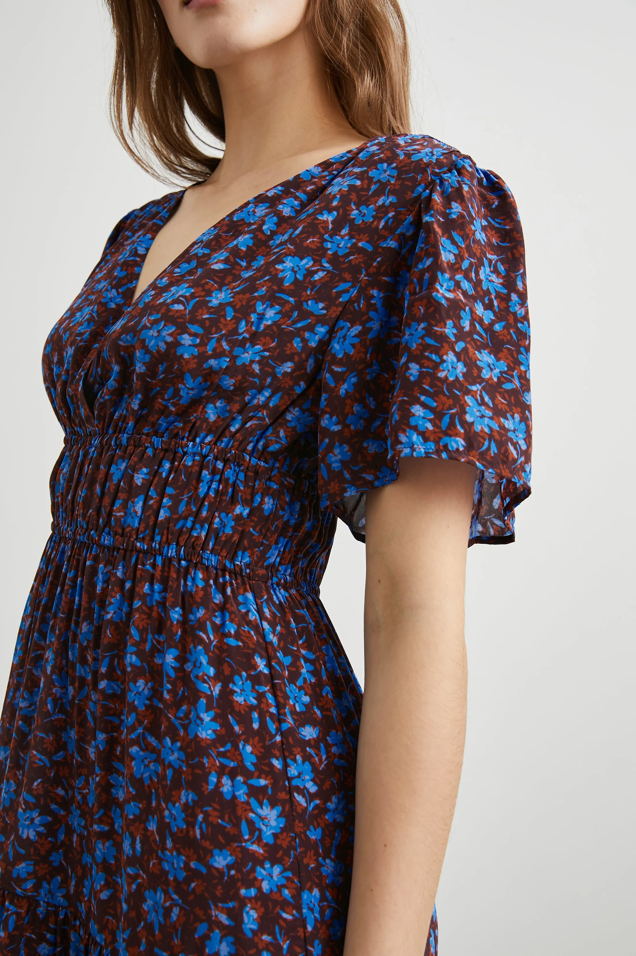 ADELAIDE DRESS - RUSSET CAMELLIA sold by Rails product image thumbnail 2