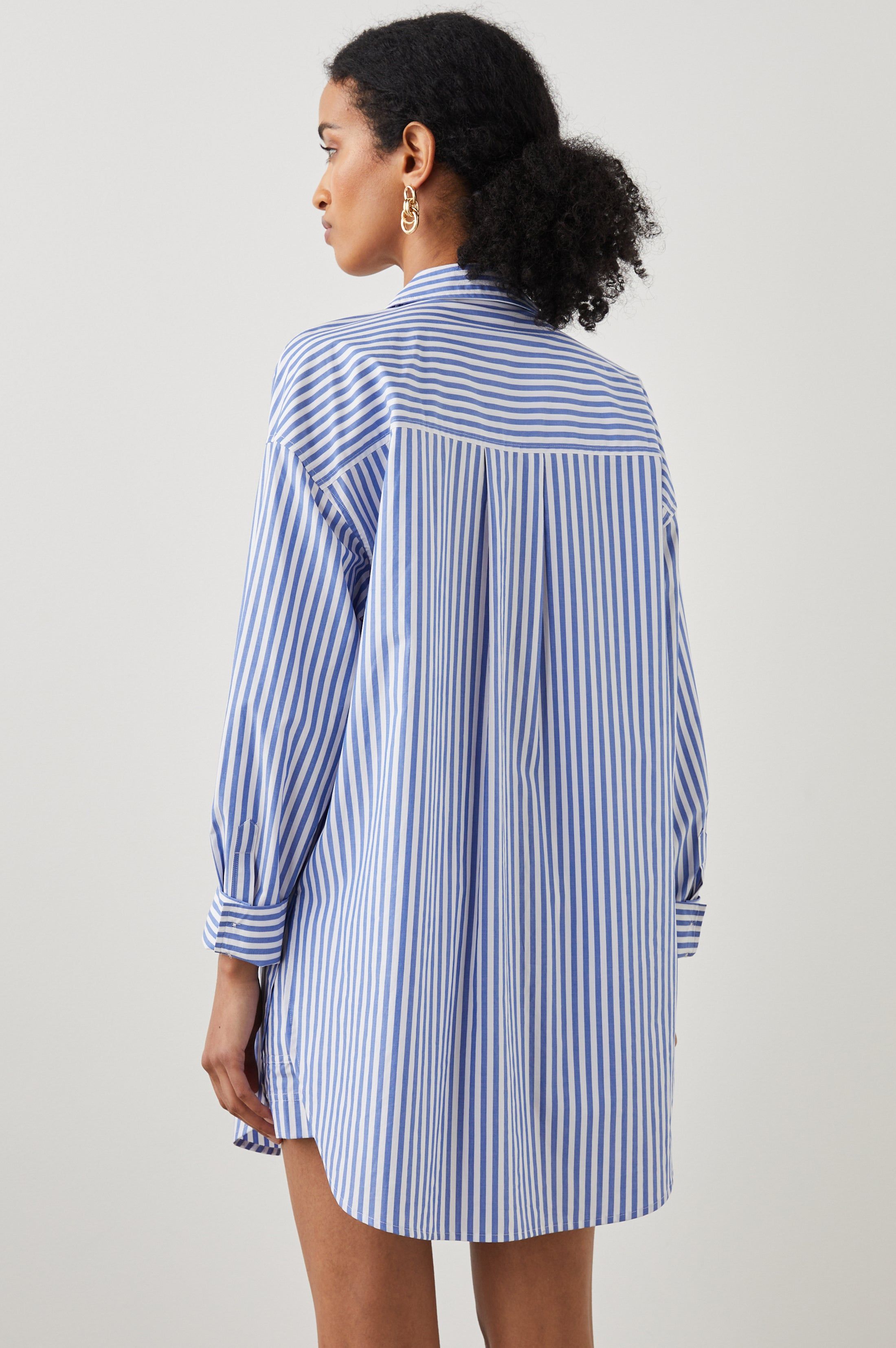 JOEY SHIRT - RIVERA STRIPE sold by Rails product image thumbnail 6