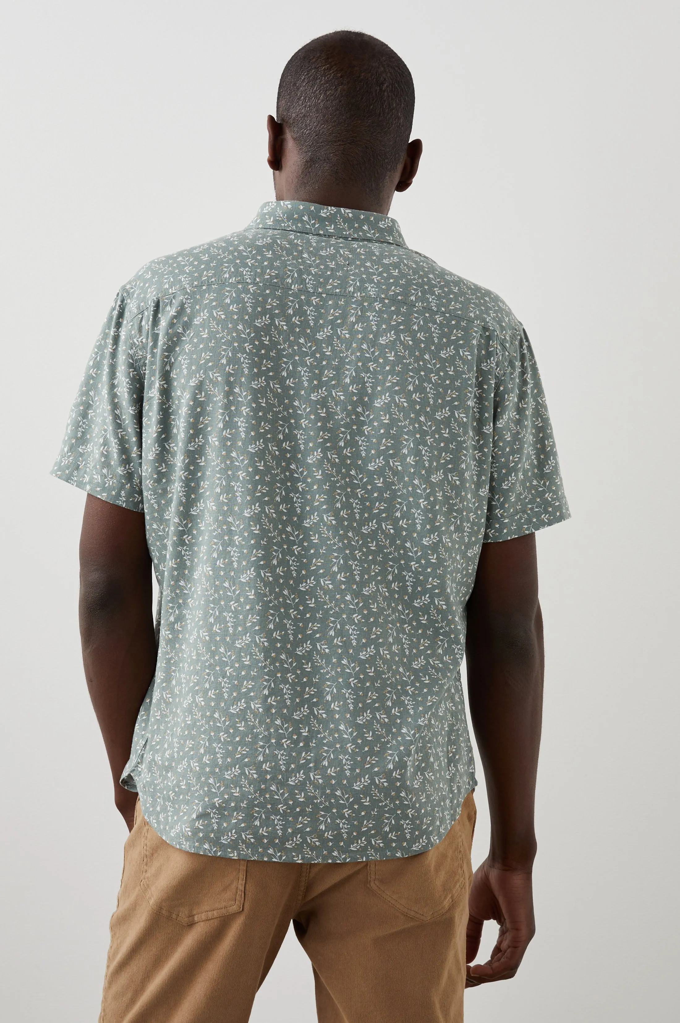 CARSON SHIRT - ACORN FORAGE MINT sold by Rails product image thumbnail 5