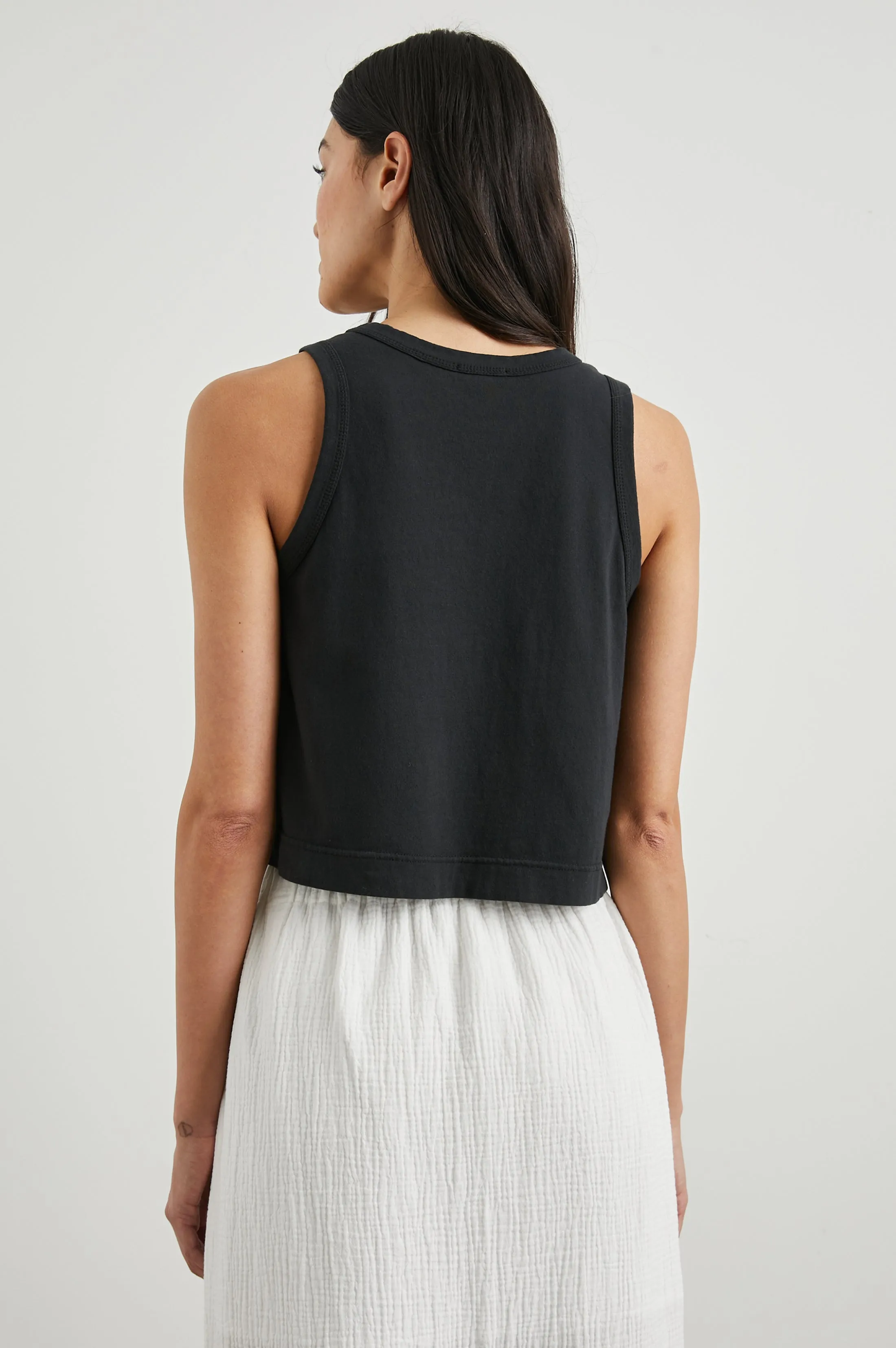 THE BOXY TANK - BLACK sold by Rails product image thumbnail 5