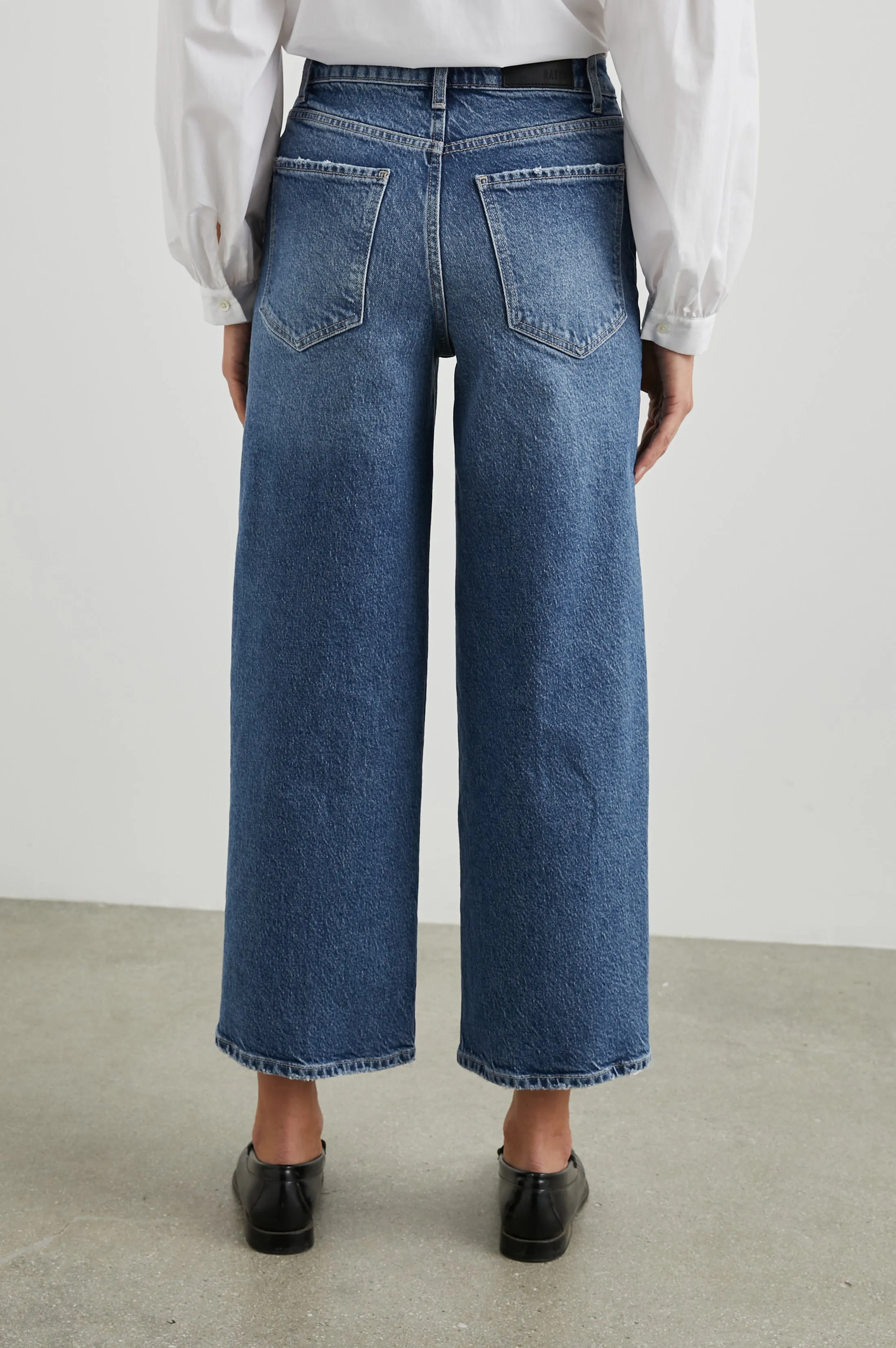 GETTY CROP WIDE LEG - MAZARINE sold by Rails product image thumbnail 5