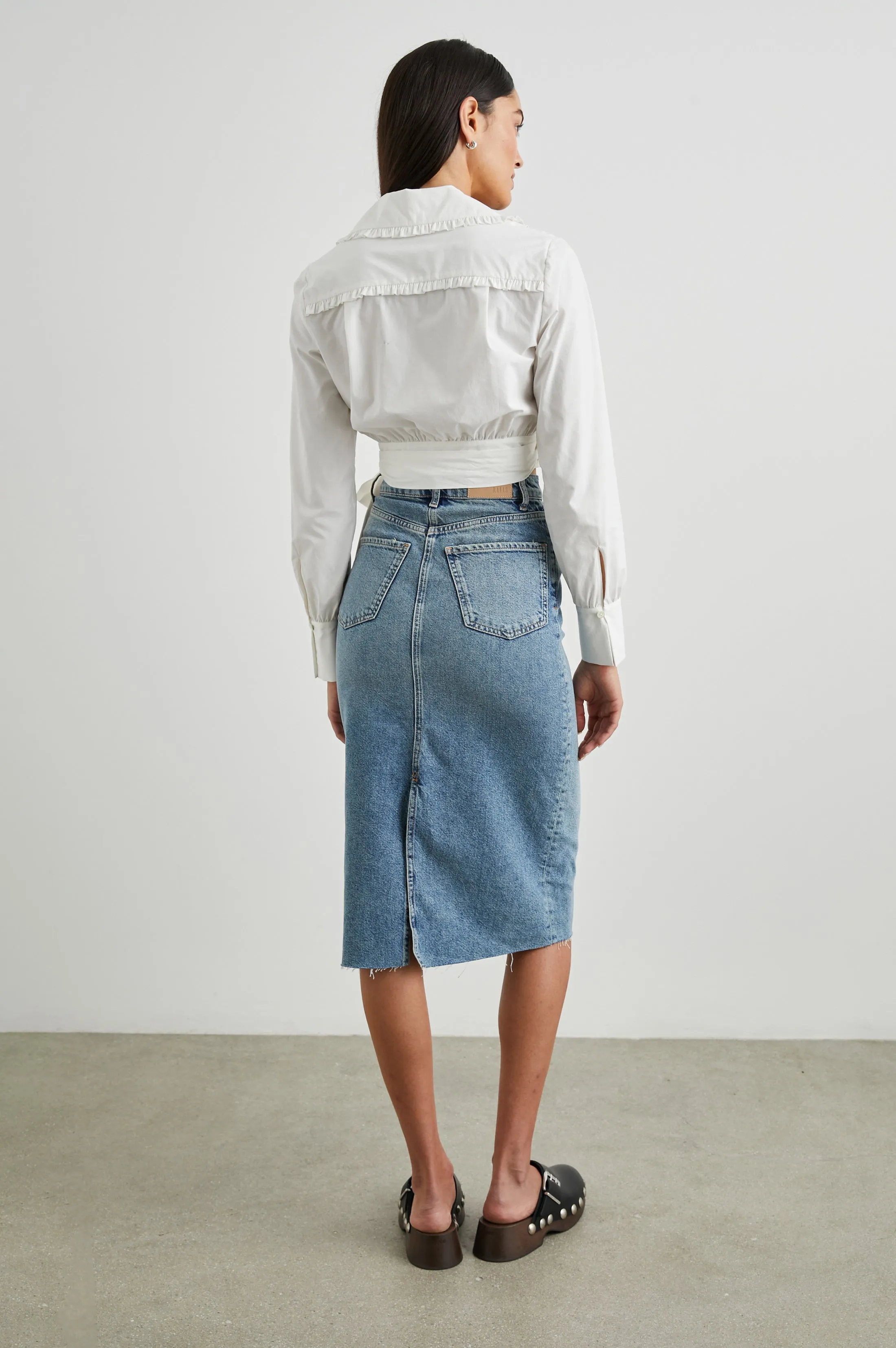 BALI TOP - WHITE sold by Rails product image thumbnail 5