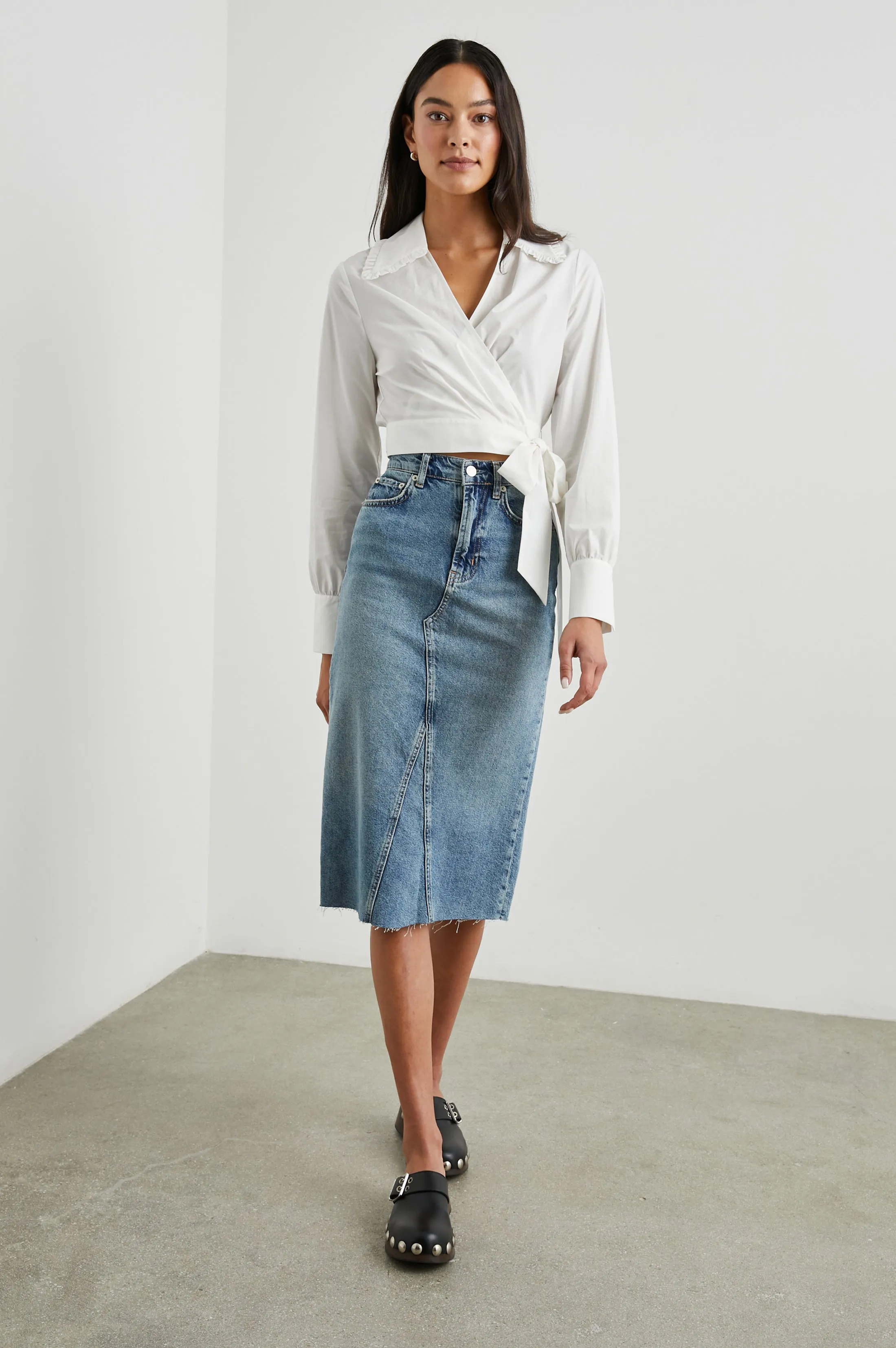 BALI TOP - WHITE sold by Rails product image thumbnail 3