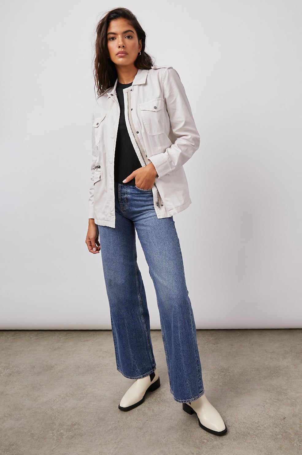 MILLER JACKET - STONE sold by Rails product image thumbnail 3