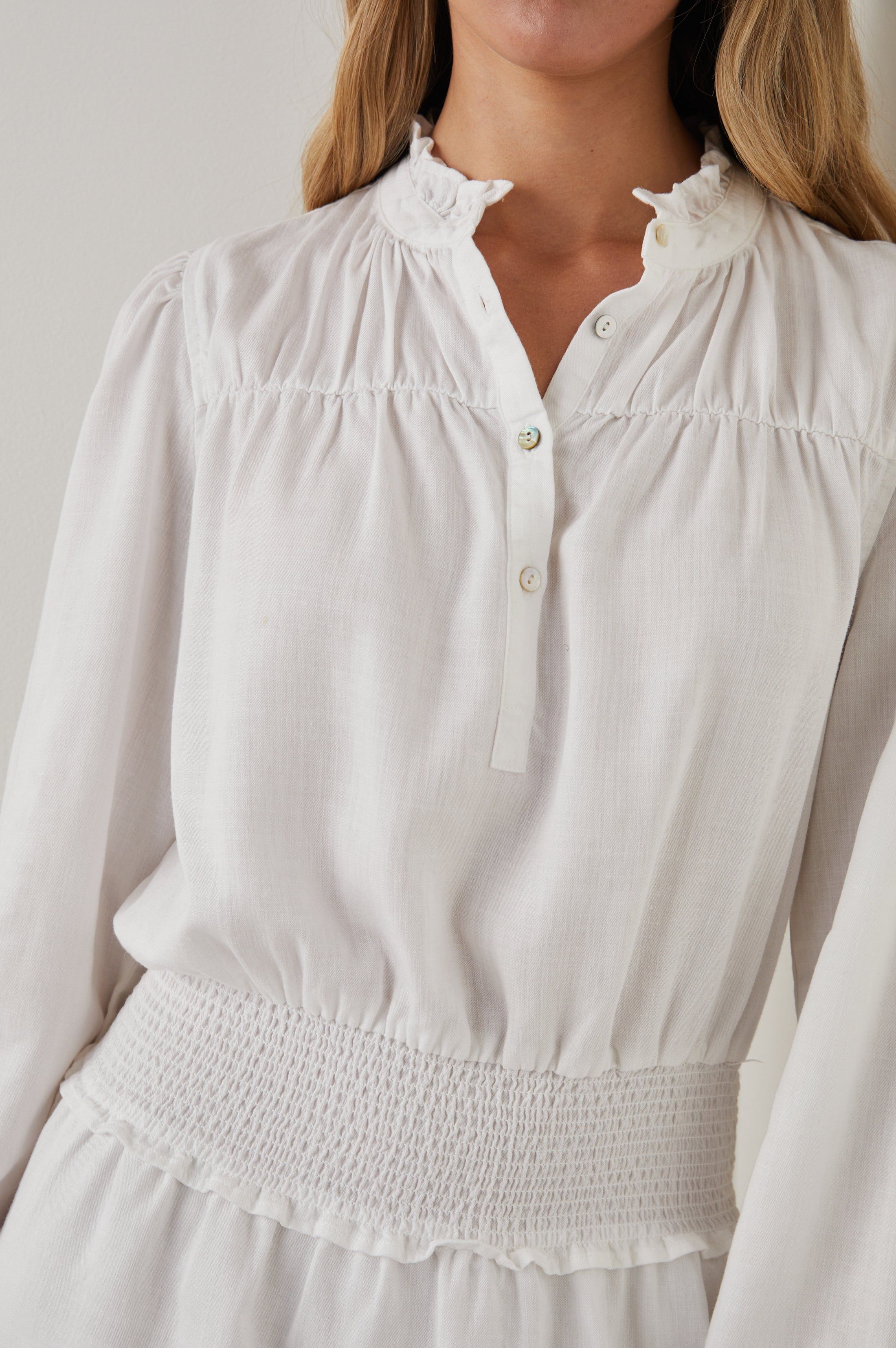 SHAWNA DRESS - WHITE sold by Rails product image thumbnail 2