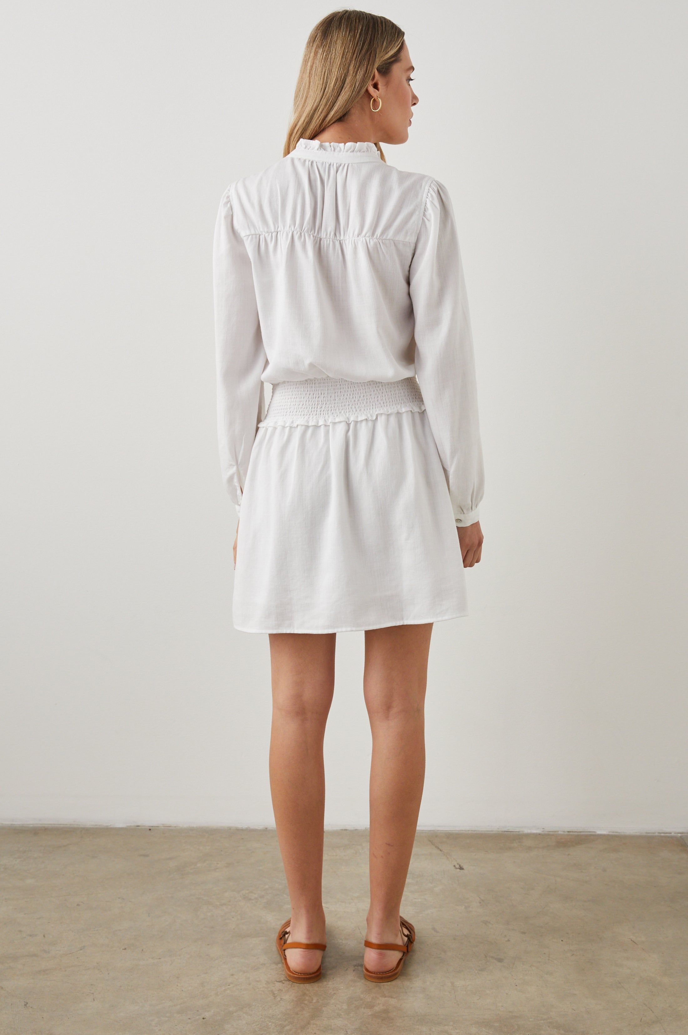 SHAWNA DRESS - WHITE sold by Rails product image thumbnail 5
