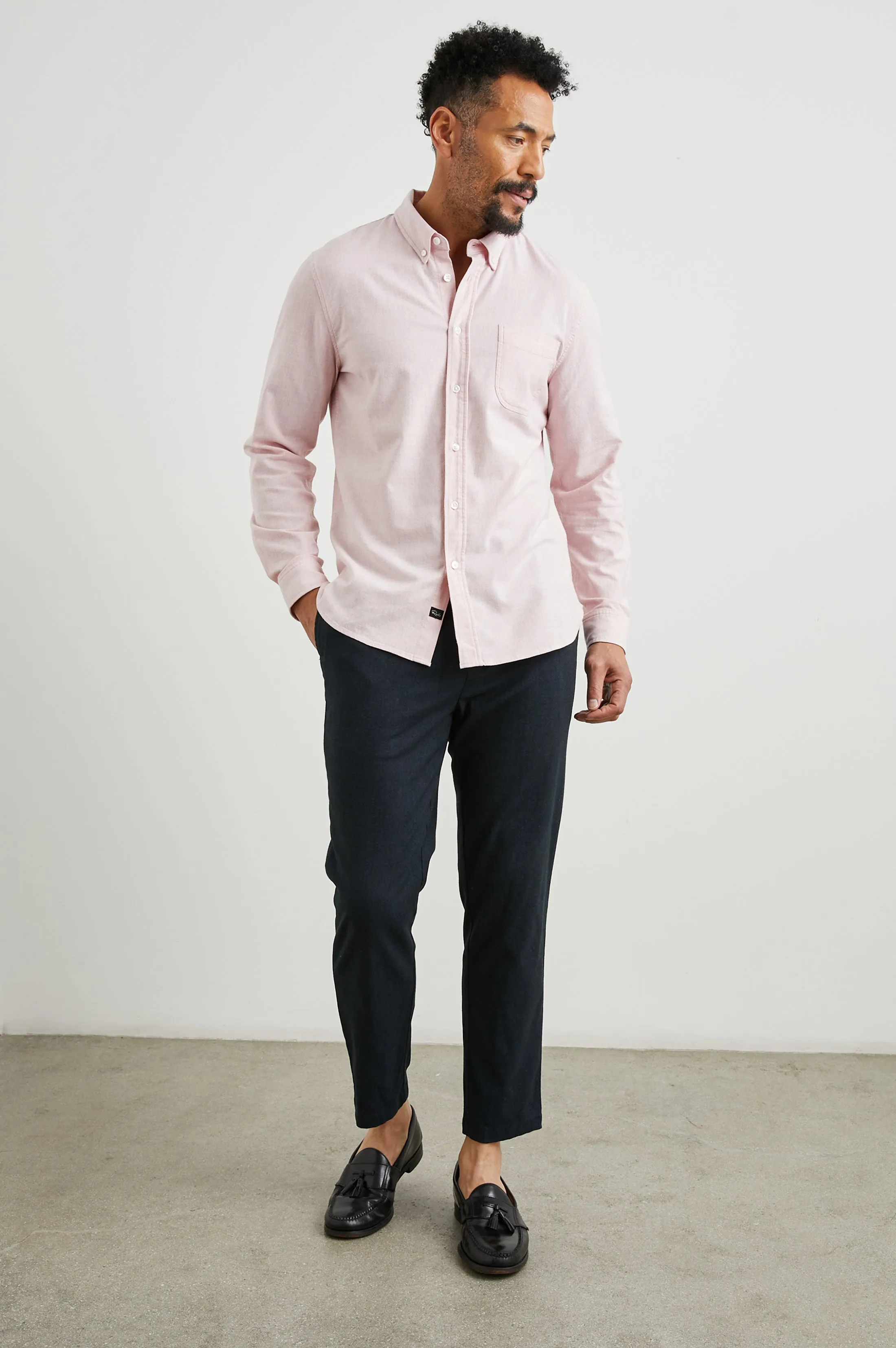 PERRY SHIRT - PERFECT PINK OXFORD sold by Rails product image thumbnail 4