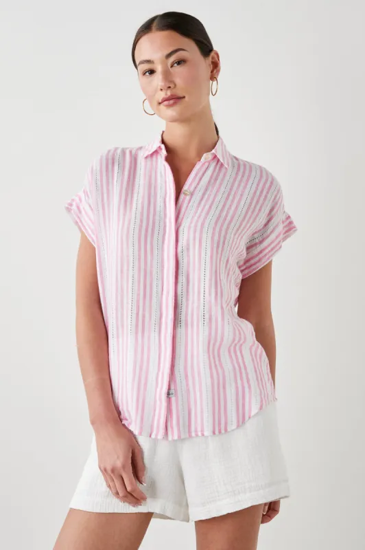 JAMIE SHIRT - KOKOMO STRIPE sold by Rails