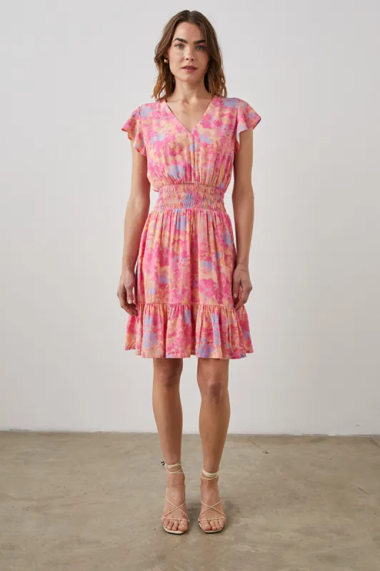 TARA DRESS - PASSION FLOWER sold by Rails