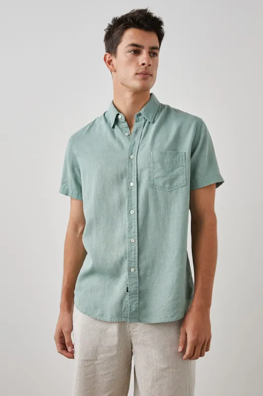PAROS SHIRT - JADE sold by Rails