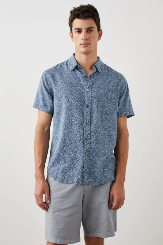 CARSON SHIRT - EVENTIDE DEEP SEA made by Rails