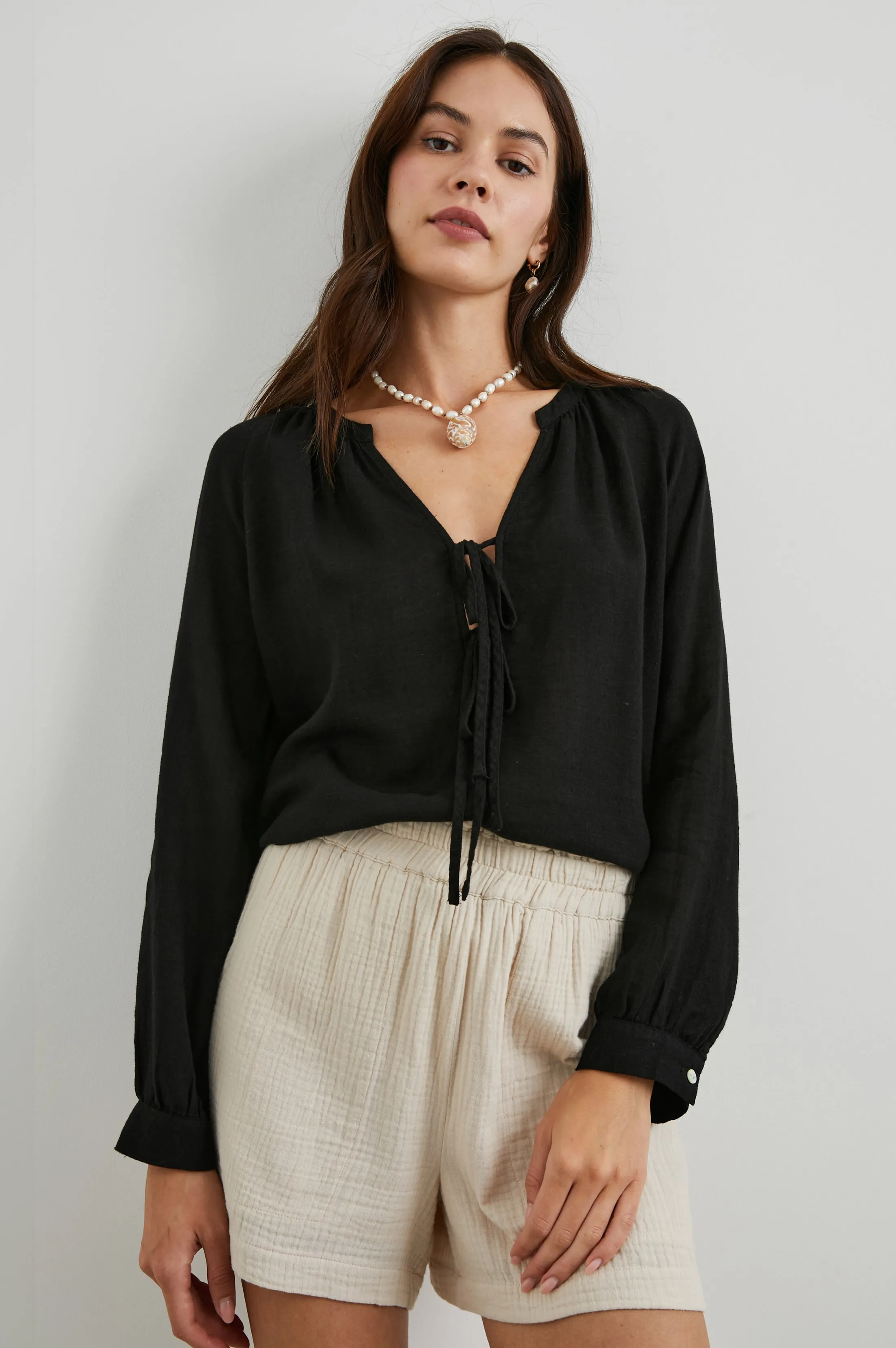 BRIELLE TOP - Black sold by Rails product image thumbnail 4