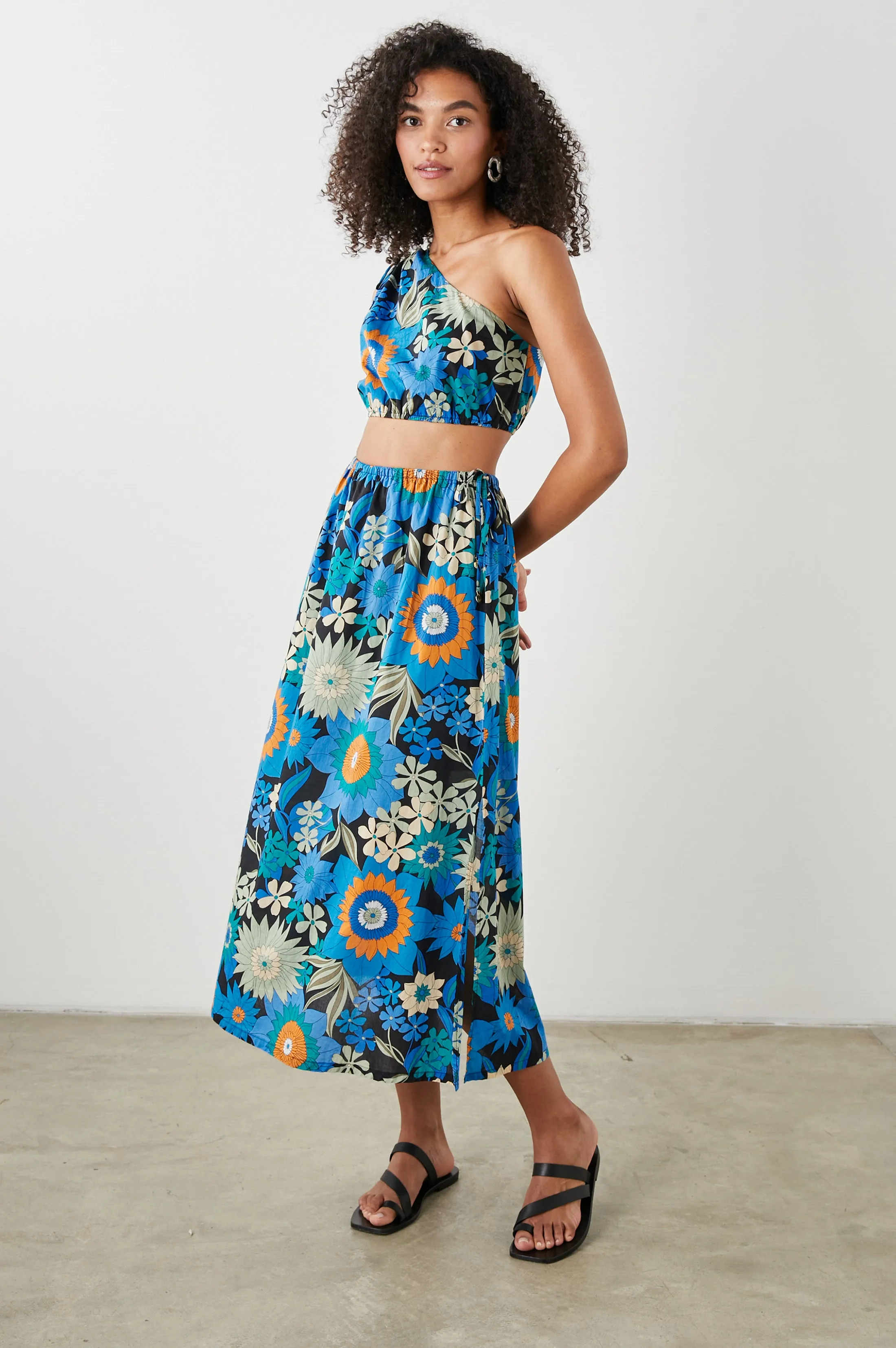 KIM TOP - AZUL WILDFLOWER sold by Rails product image thumbnail 2