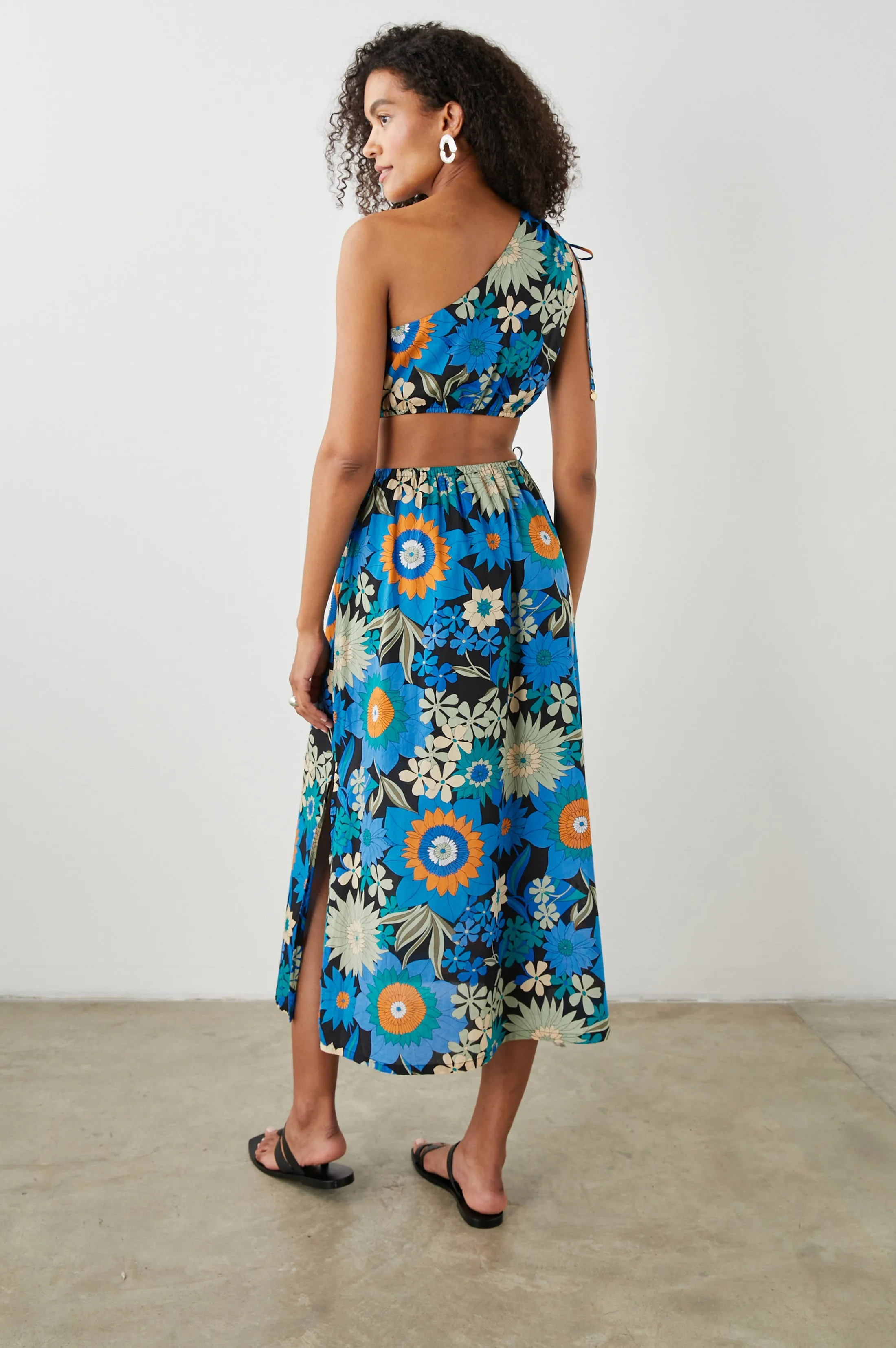 KIM TOP - AZUL WILDFLOWER sold by Rails product image thumbnail 4