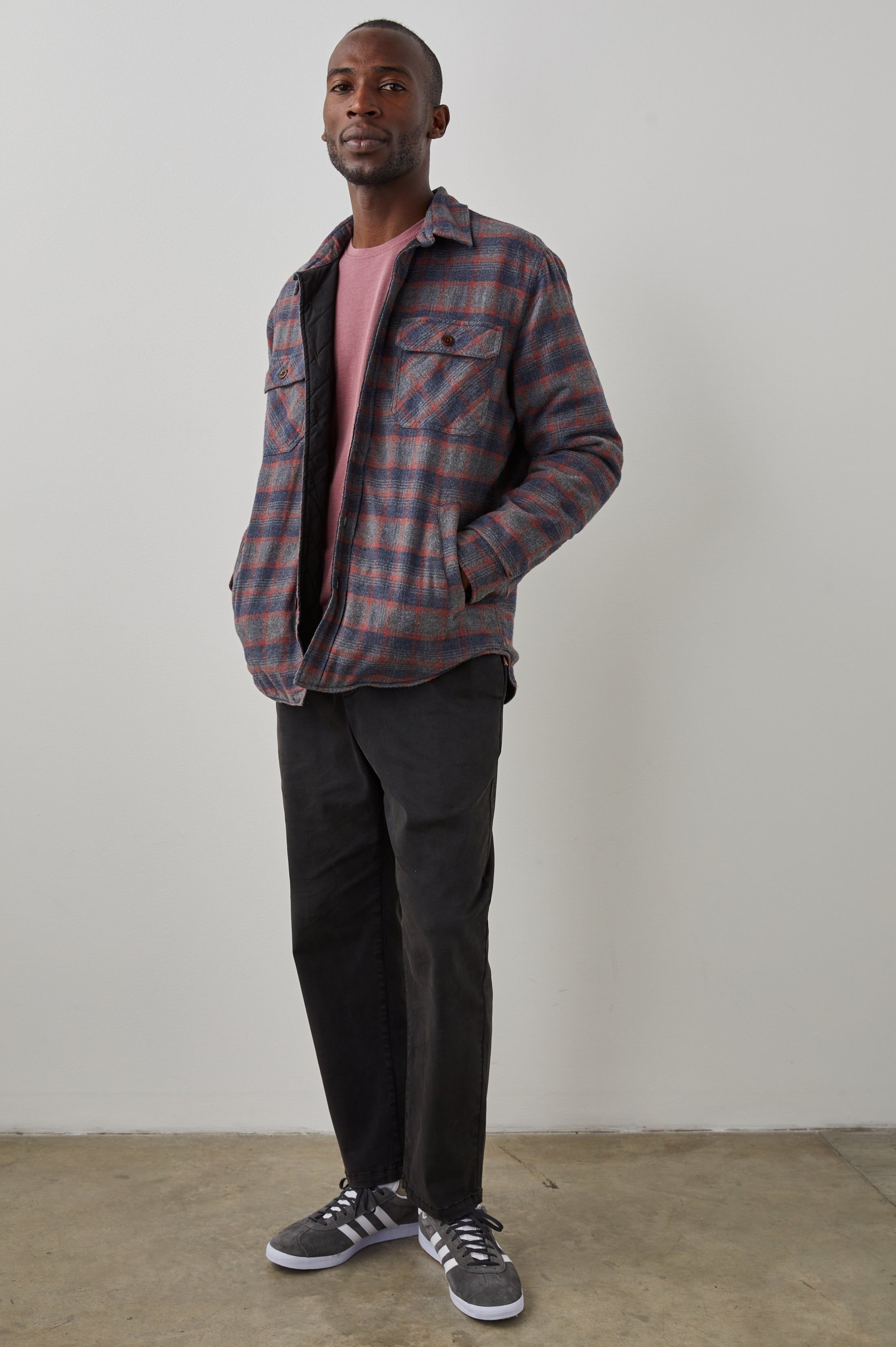 WORTHING JACKET - MIDNIGHT HARVEST HEATHER sold by Rails product image thumbnail 5