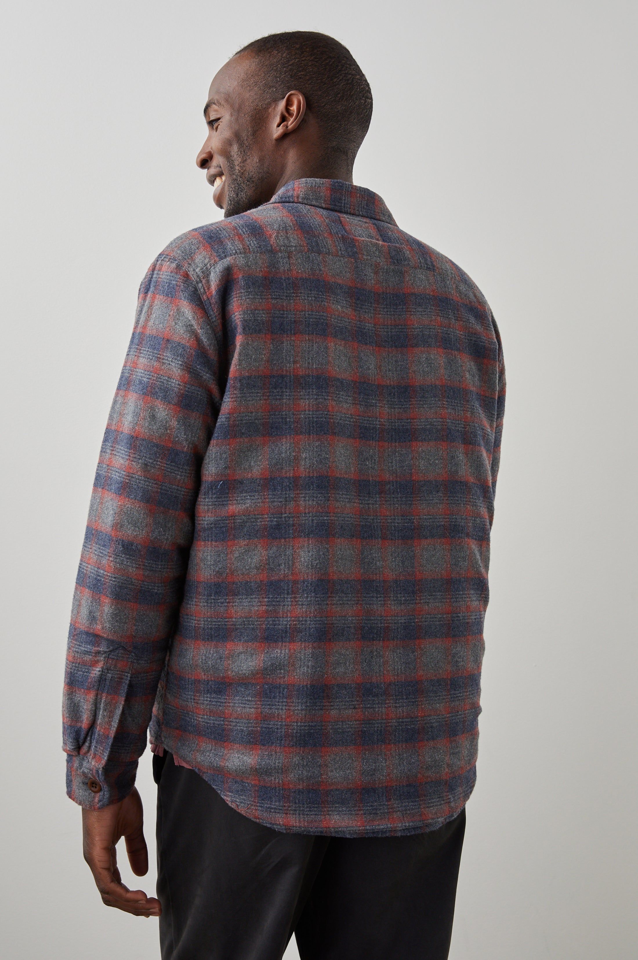 WORTHING JACKET - MIDNIGHT HARVEST HEATHER sold by Rails product image thumbnail 6