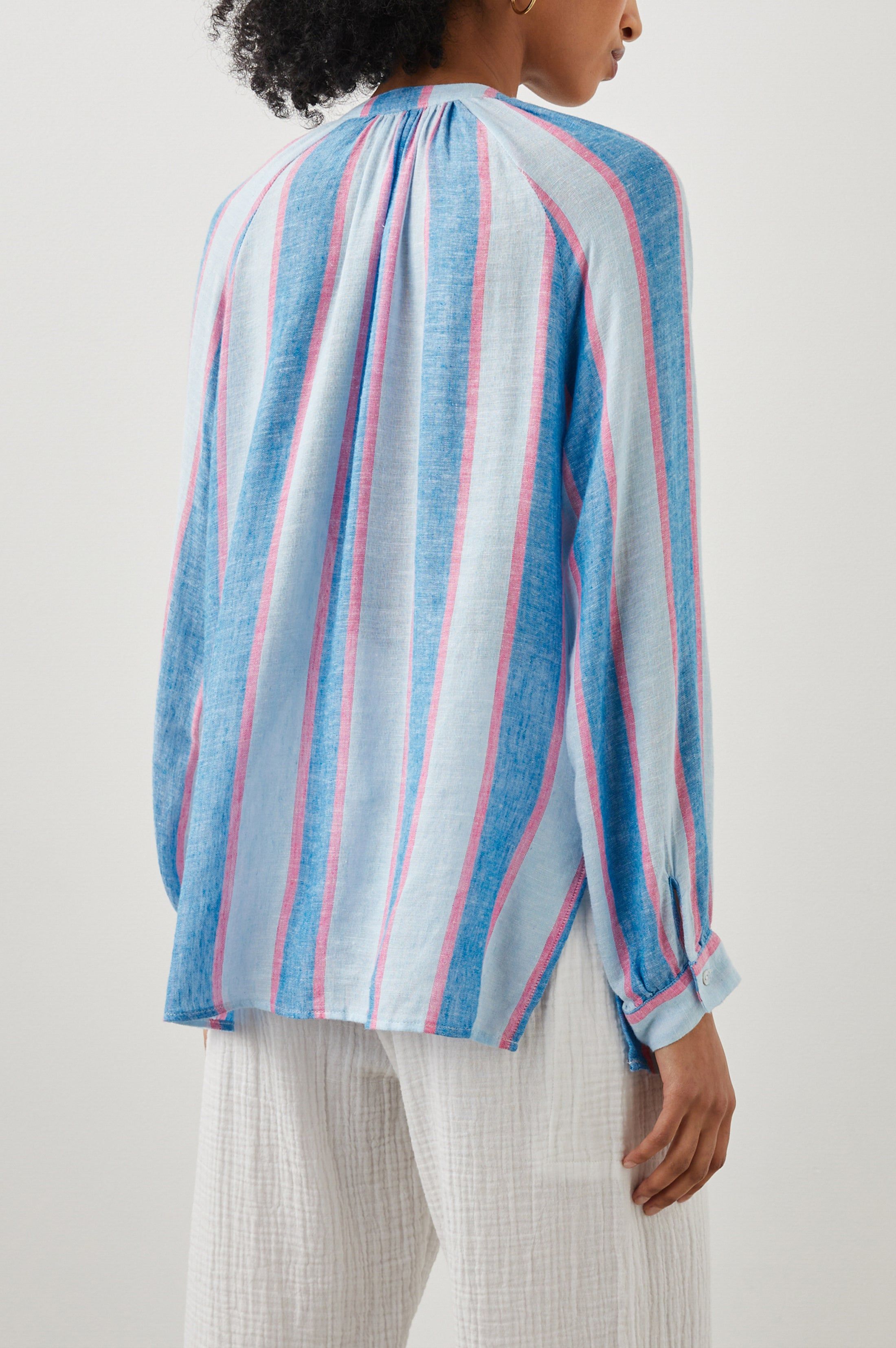 BRIELLE TOP - KONA STRIPE sold by Rails product image thumbnail 3