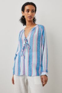 BRIELLE TOP - KONA STRIPE sold by Rails
