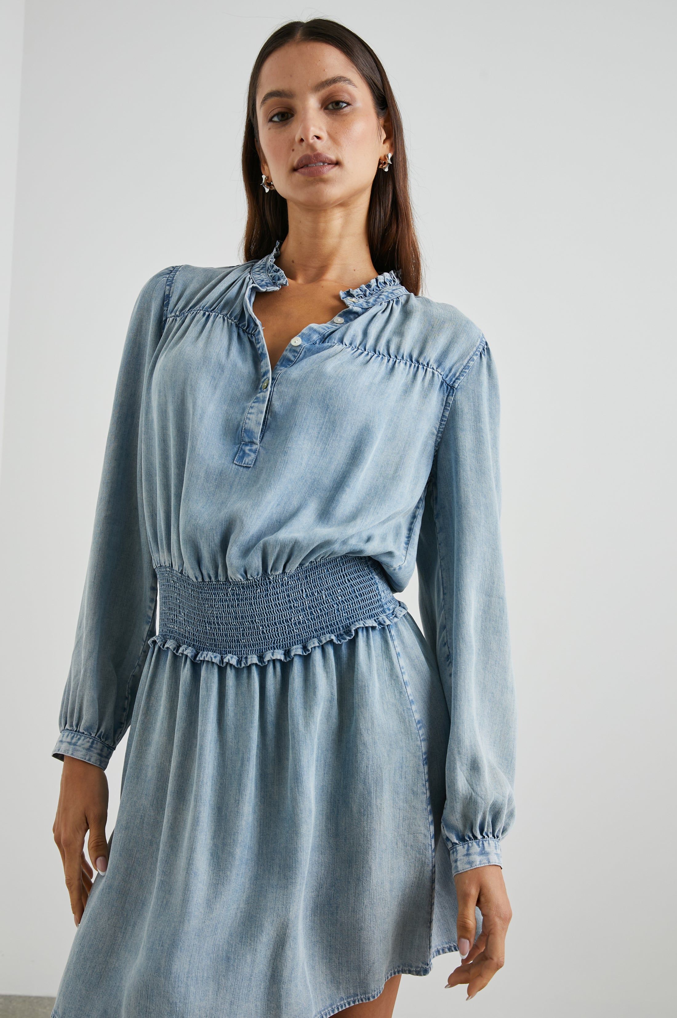 SHAWNA DRESS - MED VINTAGE
CLOUD WASH sold by Rails product image thumbnail 4