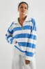 PARKER SWEATSHIRT - OCEAN RUGBY STRIPE sold by Rails