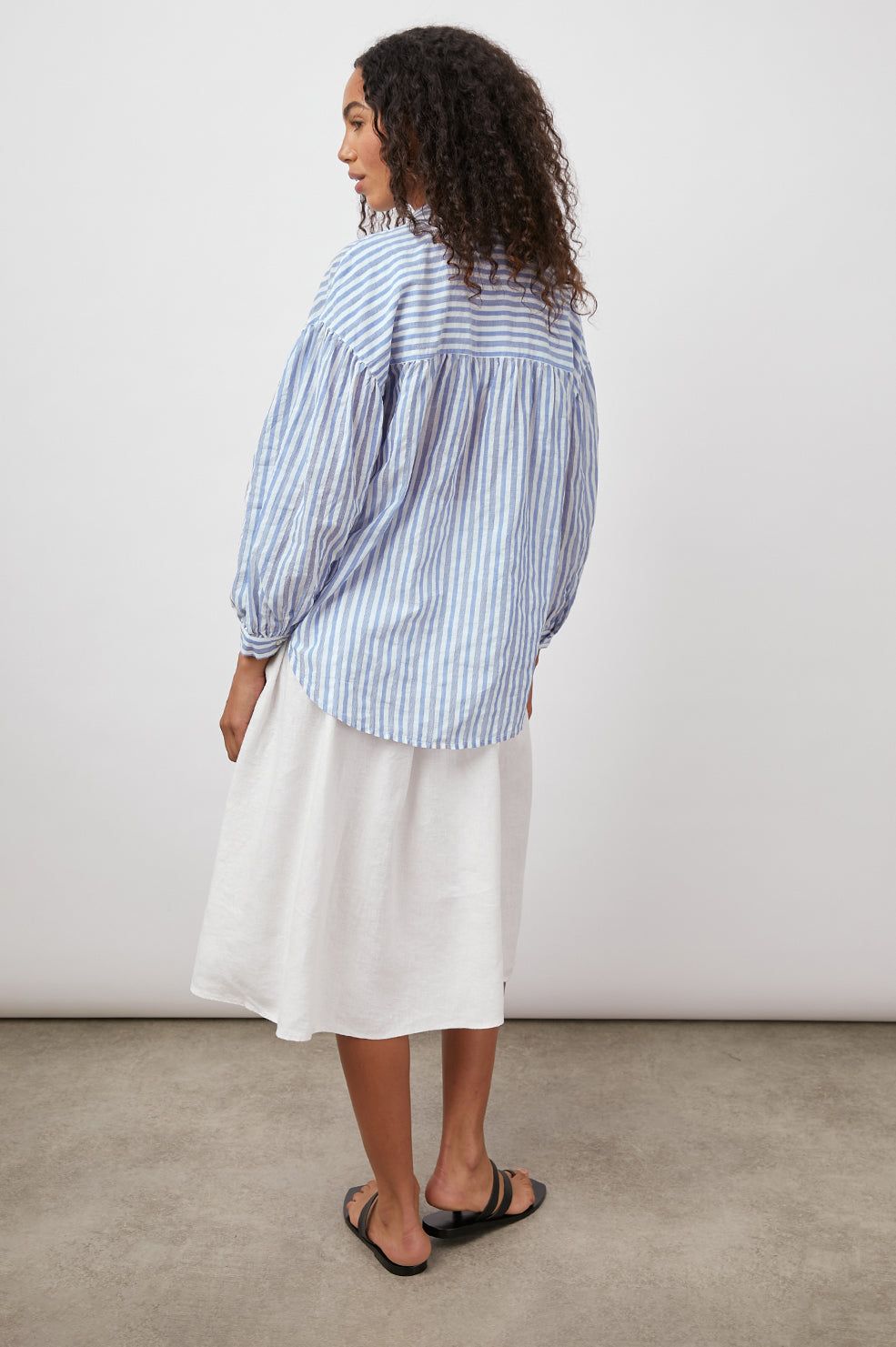 JANAE SHIRT - LIGHTHOUSE STRIPE sold by Rails product image thumbnail 5