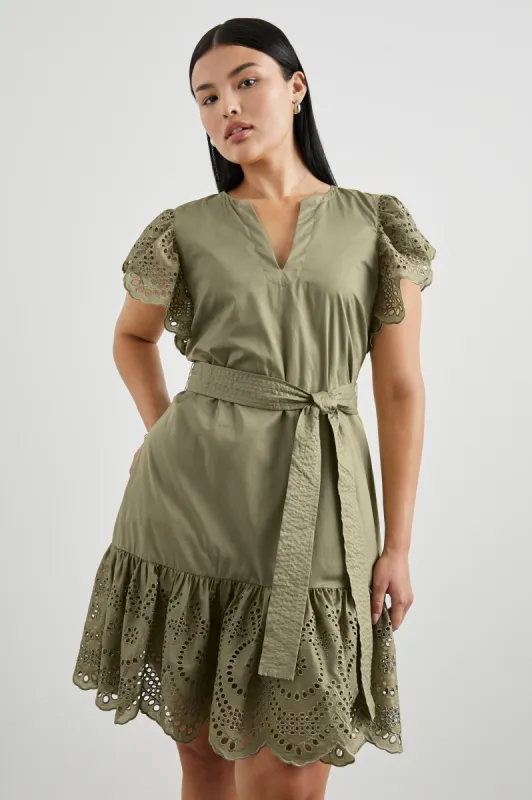 DARLENE DRESS - CANTEEN EYELET sold by Rails