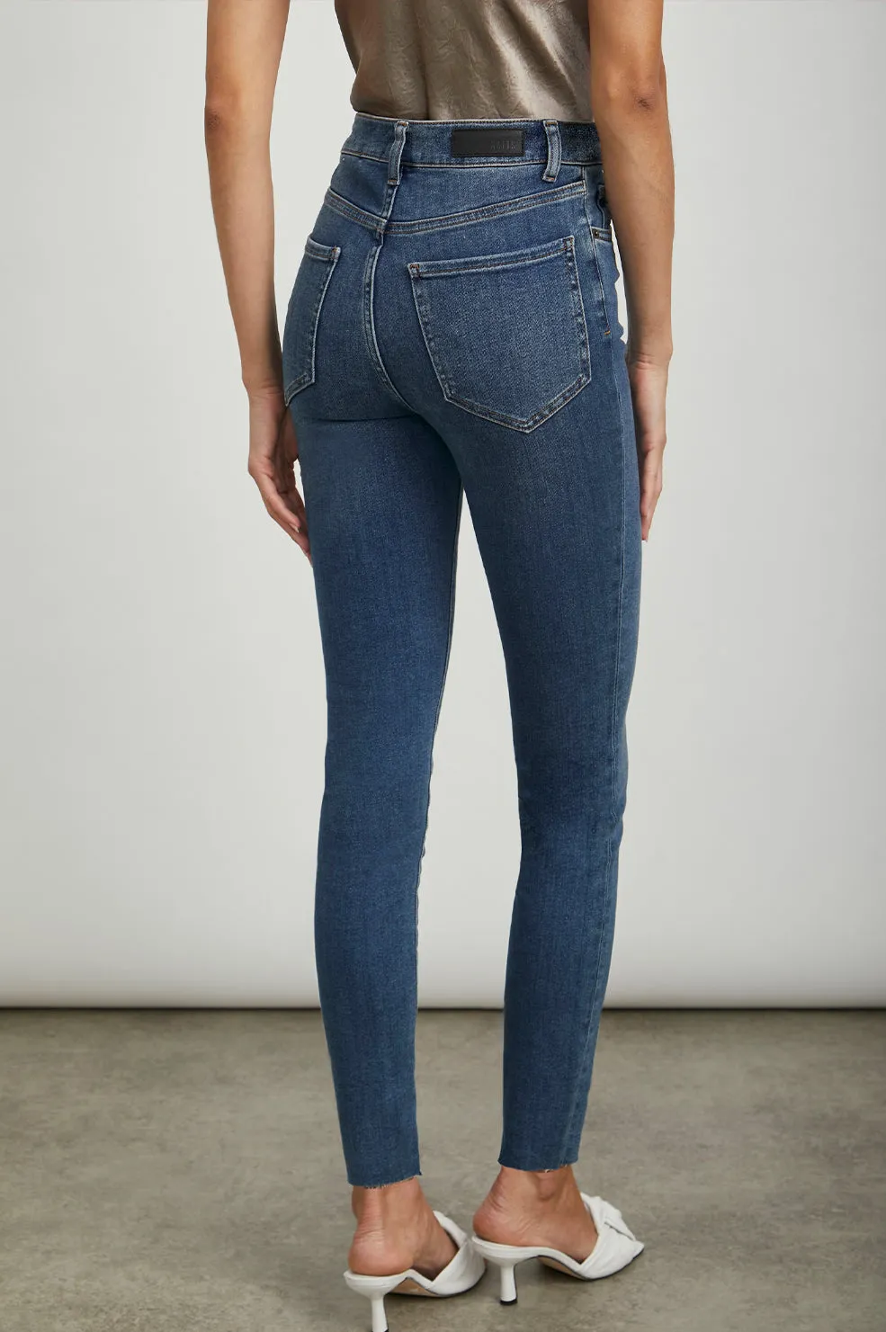 LARCHMONT SKINNY - HIGH RISE SKINNY - BALTIC BLUE sold by Rails product image thumbnail 3