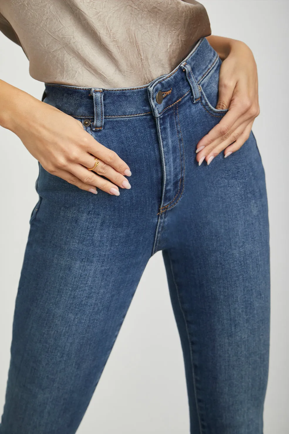 LARCHMONT SKINNY - HIGH RISE SKINNY - BALTIC BLUE sold by Rails product image thumbnail 2