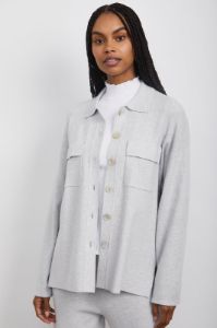 CAMRYN SWEATER - LIGHT HEATHER GREY sold by Rails