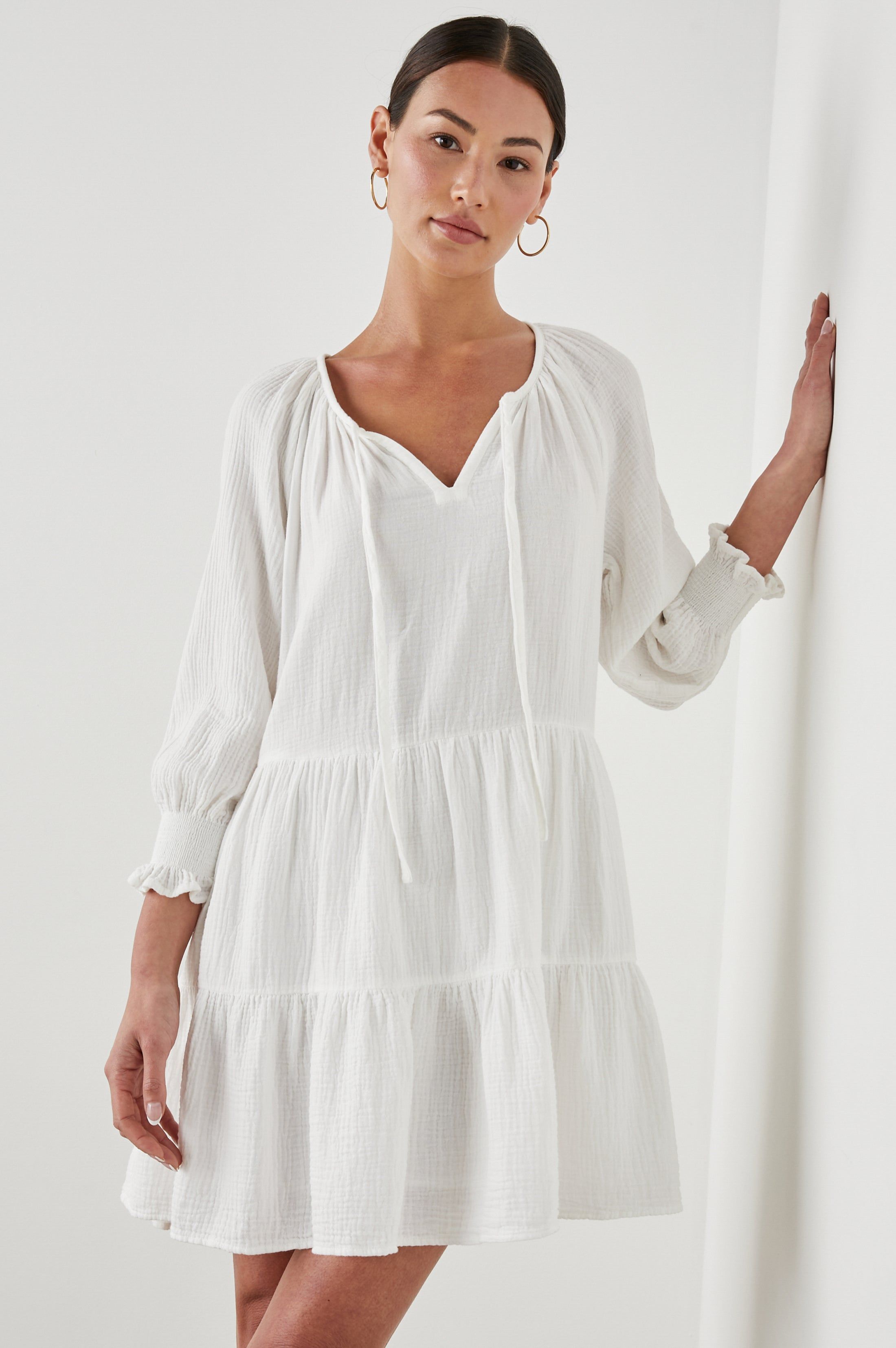 SIA DRESS - WHITE sold by Rails