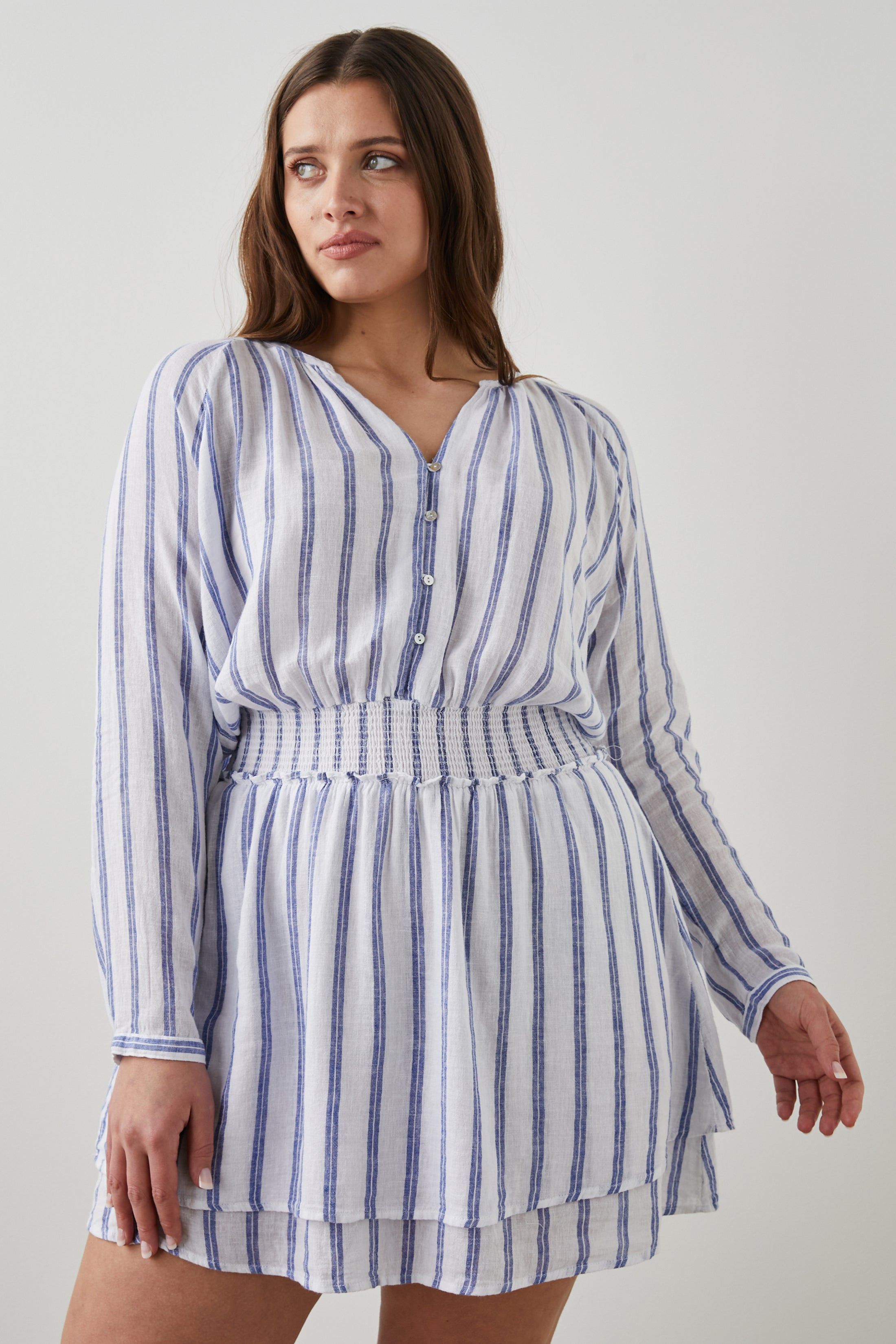 JASMINE DRESS - VILLA STRIPE sold by Rails product image thumbnail 8