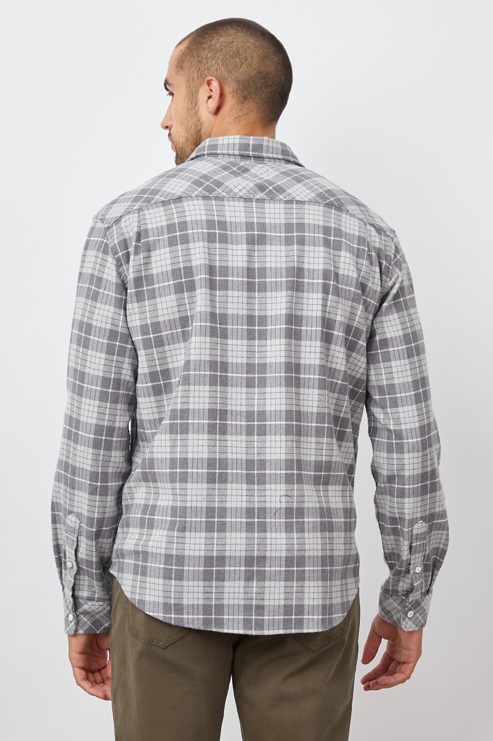 SUSSEX SHIRT - ALLOY SLATE MELANGE sold by Rails product image thumbnail 6