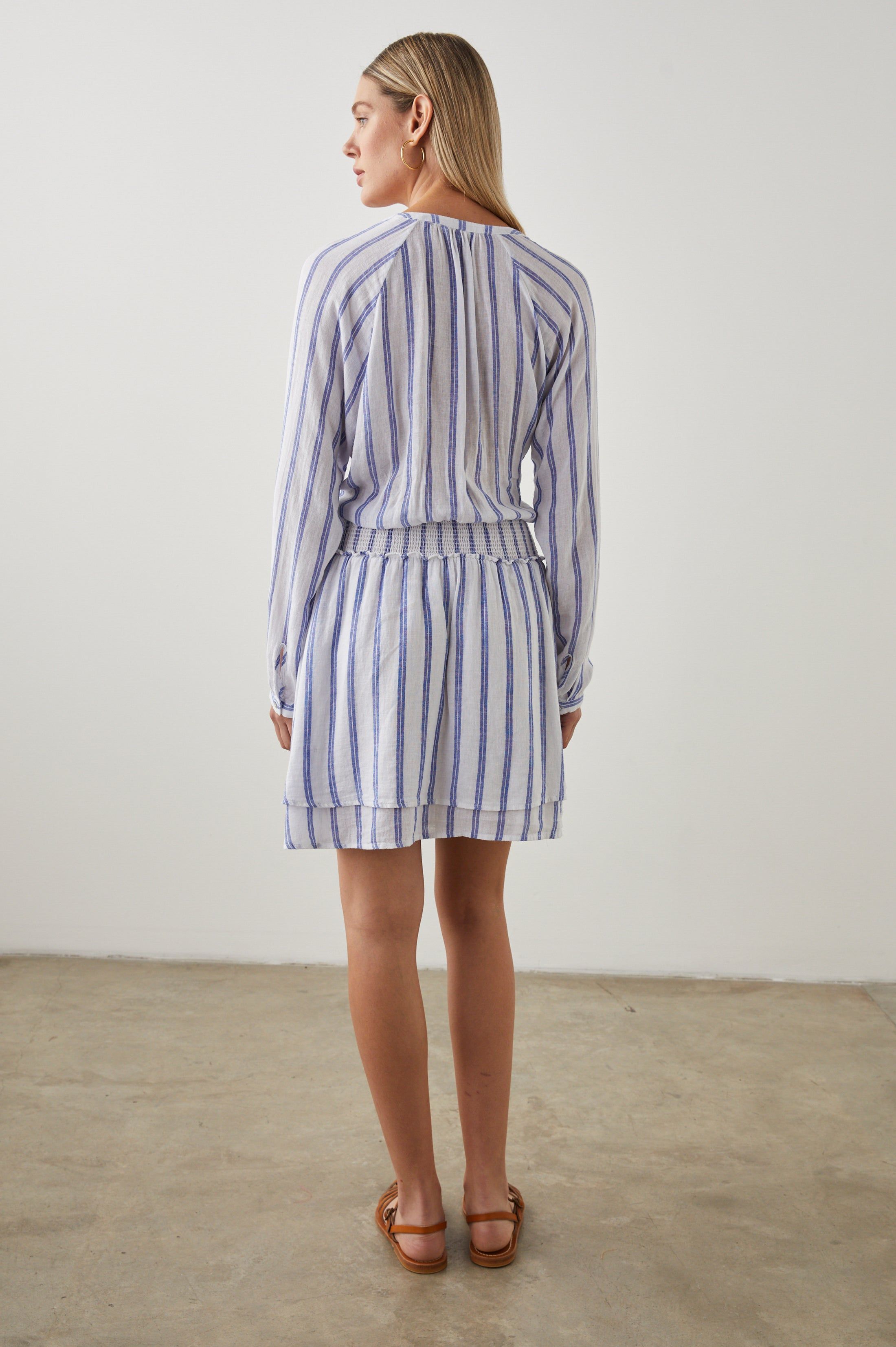 JASMINE DRESS - VILLA STRIPE sold by Rails product image thumbnail 4