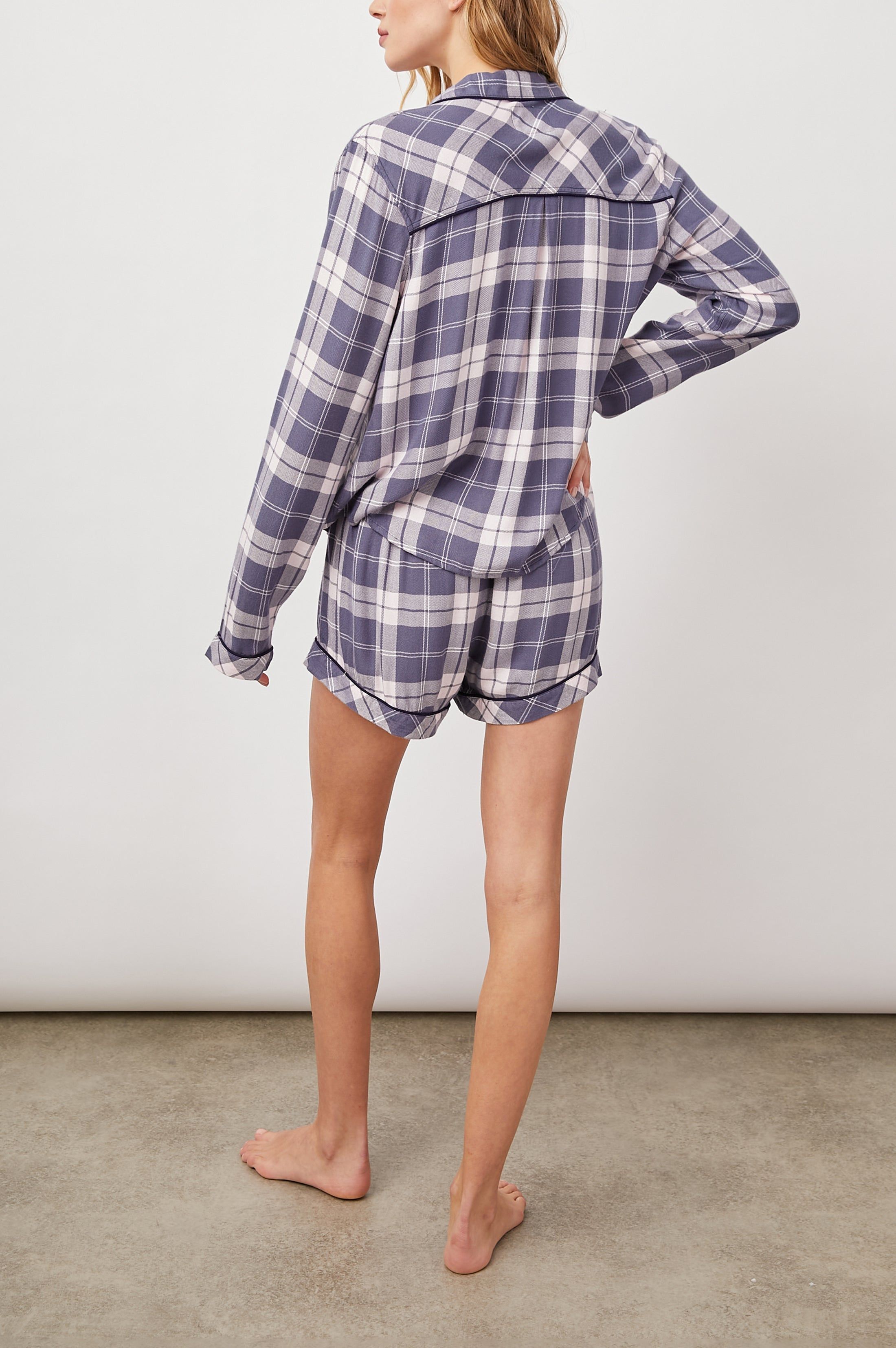 KELLEN PAJAMA SET - AZUREL ROSE sold by Rails product image thumbnail 4