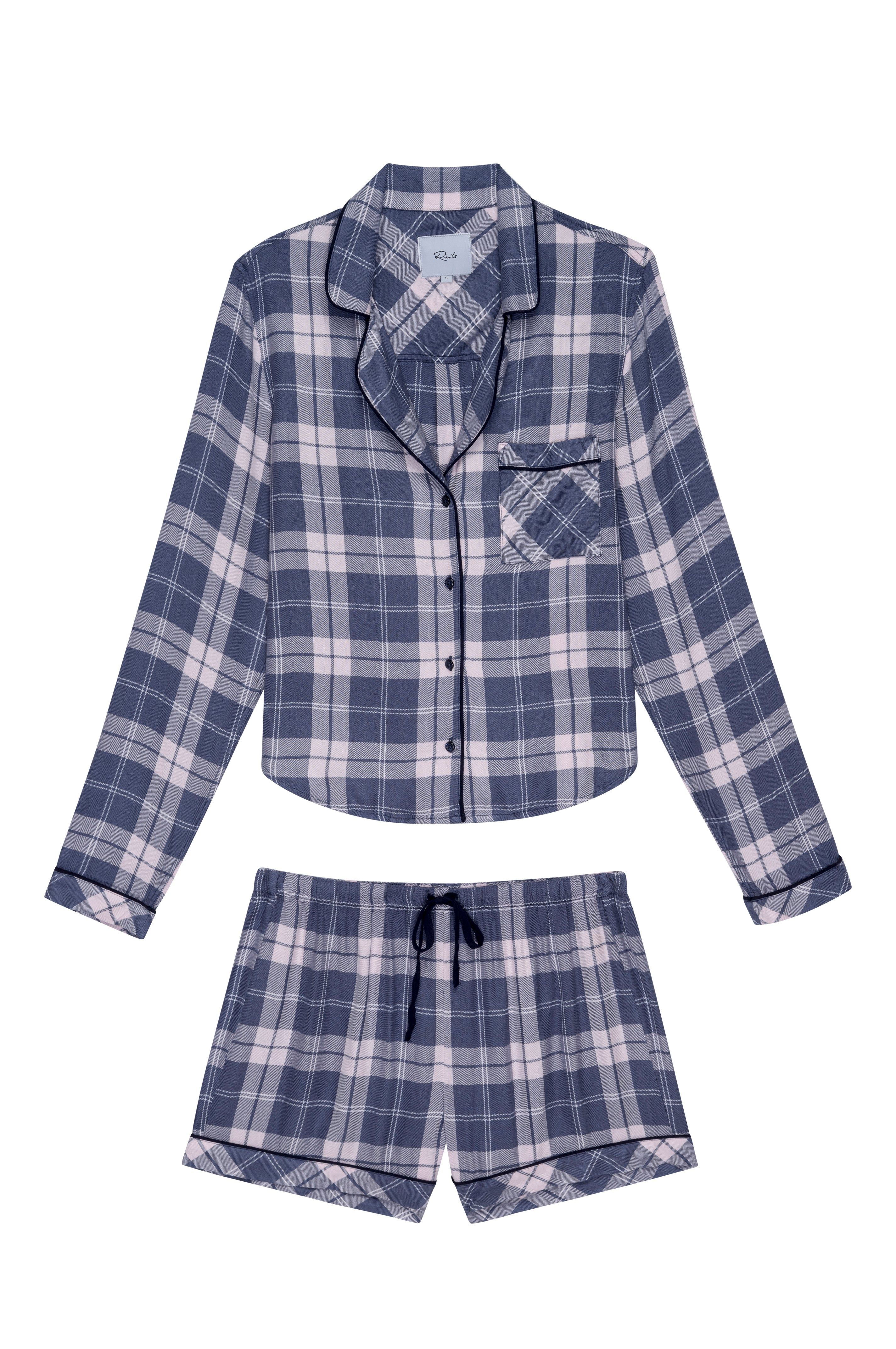 KELLEN PAJAMA SET - AZUREL ROSE sold by Rails product image thumbnail 6