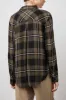 HUNTER SHIRT - BLACK OLIVE IVORY sold by Rails