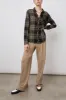 HUNTER SHIRT - BLACK OLIVE IVORY sold by Rails