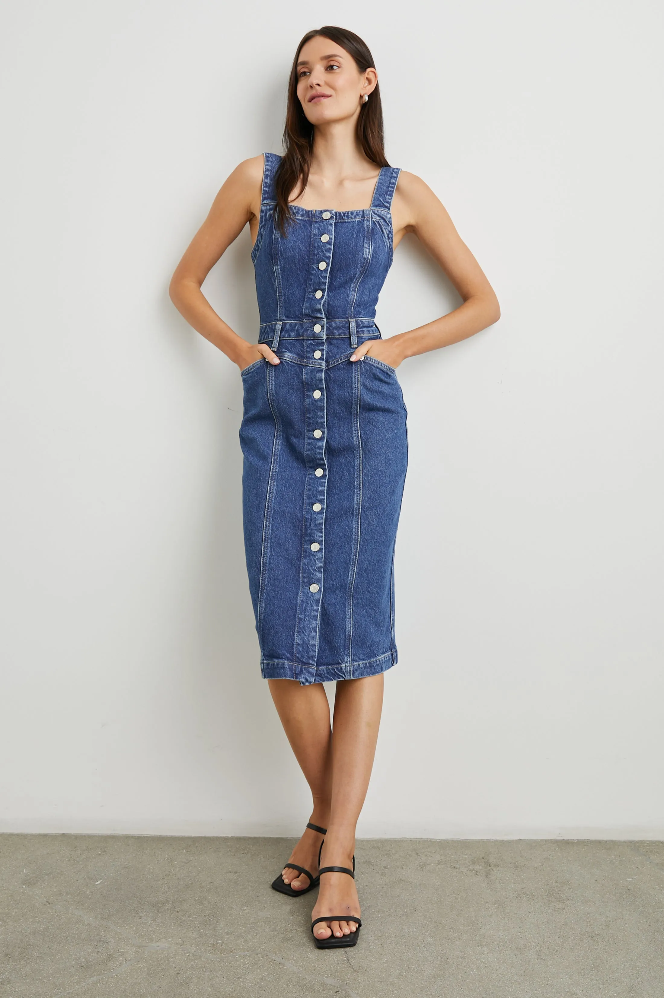 MALIBU DRESS - MAZARINE sold by Rails product image thumbnail 4